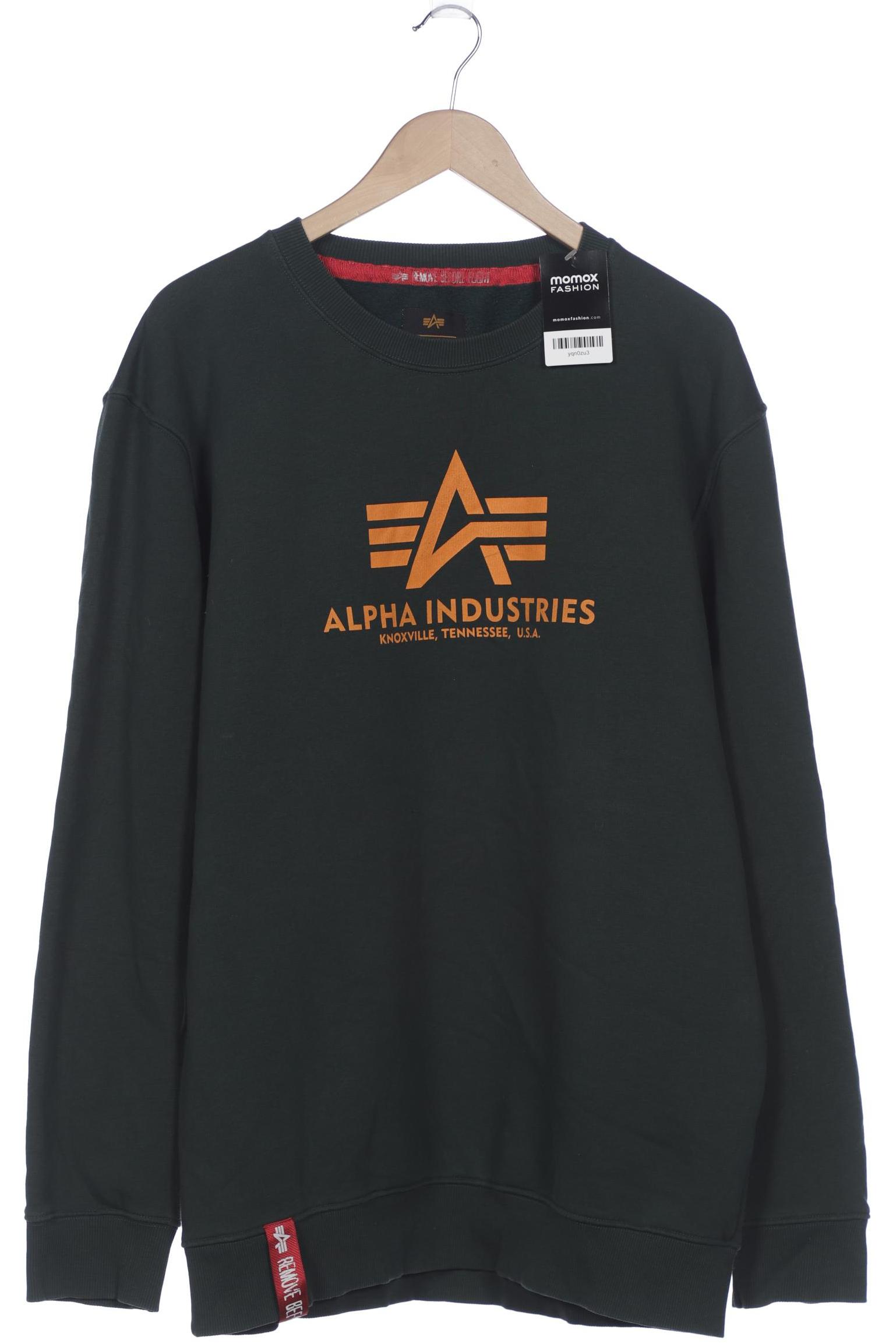 

Alpha industries Herren Sweatshirt, grün, Gr. 60