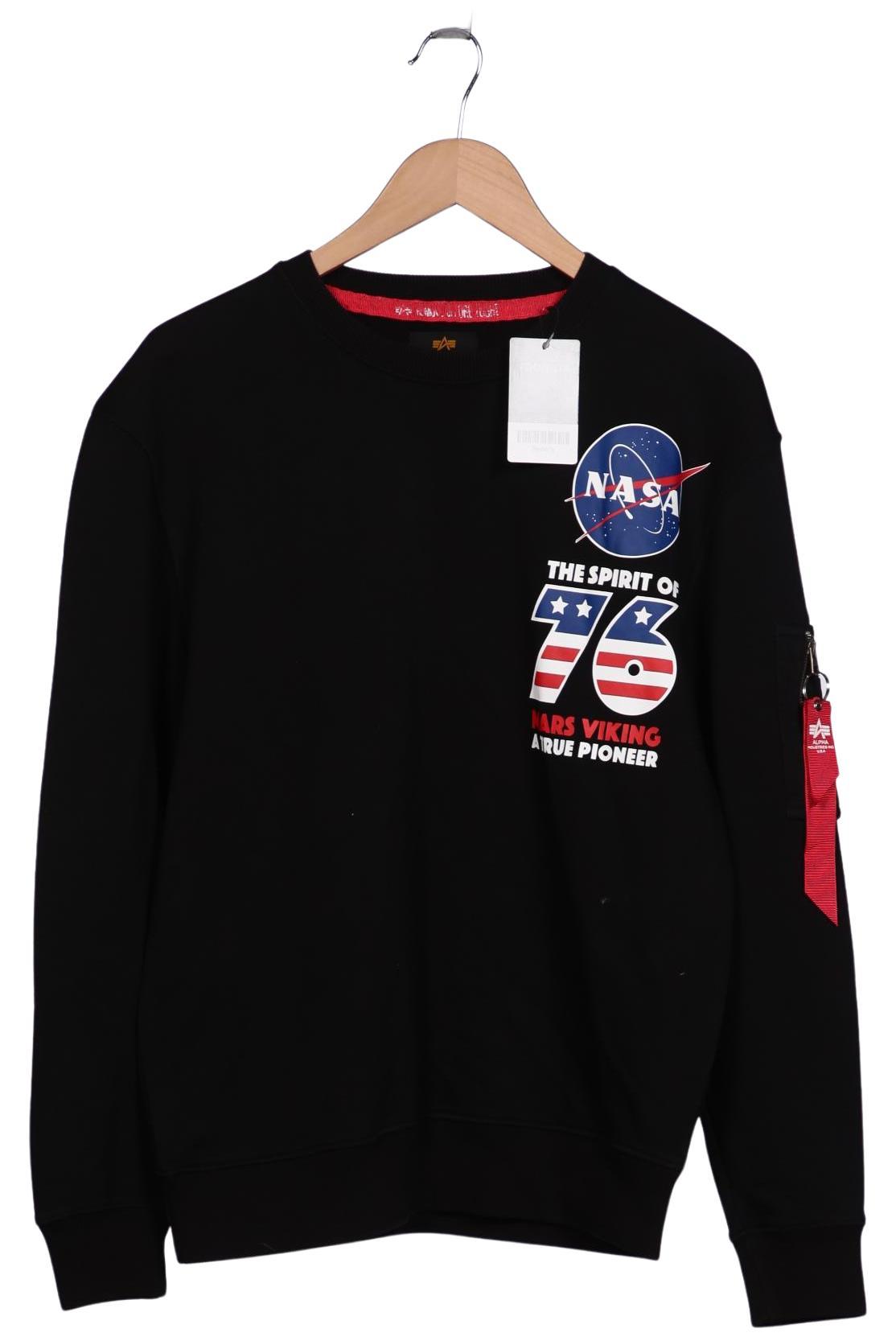 

Alpha industries Herren Sweatshirt, schwarz, Gr. 48