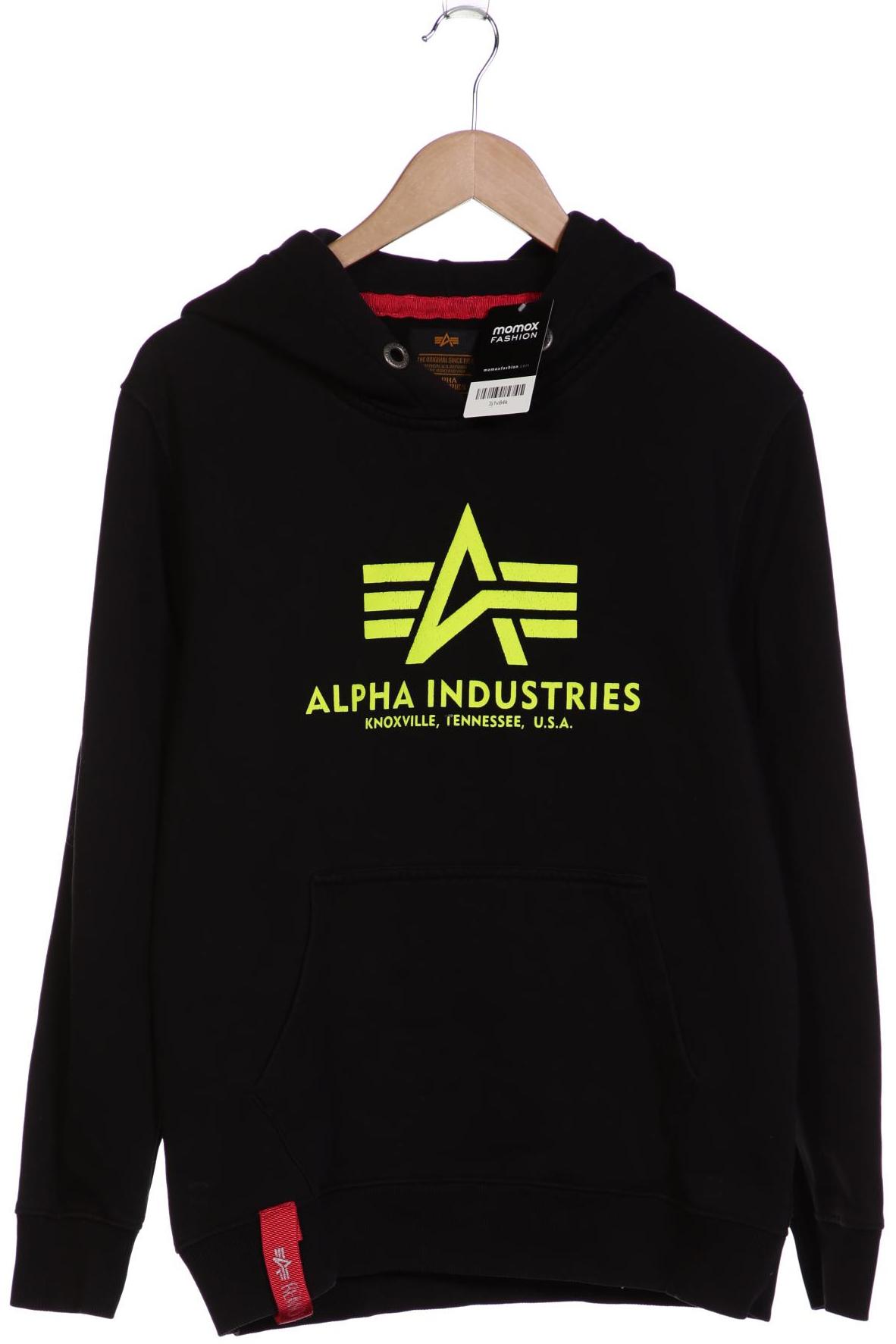 

Alpha industries Herren Kapuzenpullover, schwarz, Gr. 48