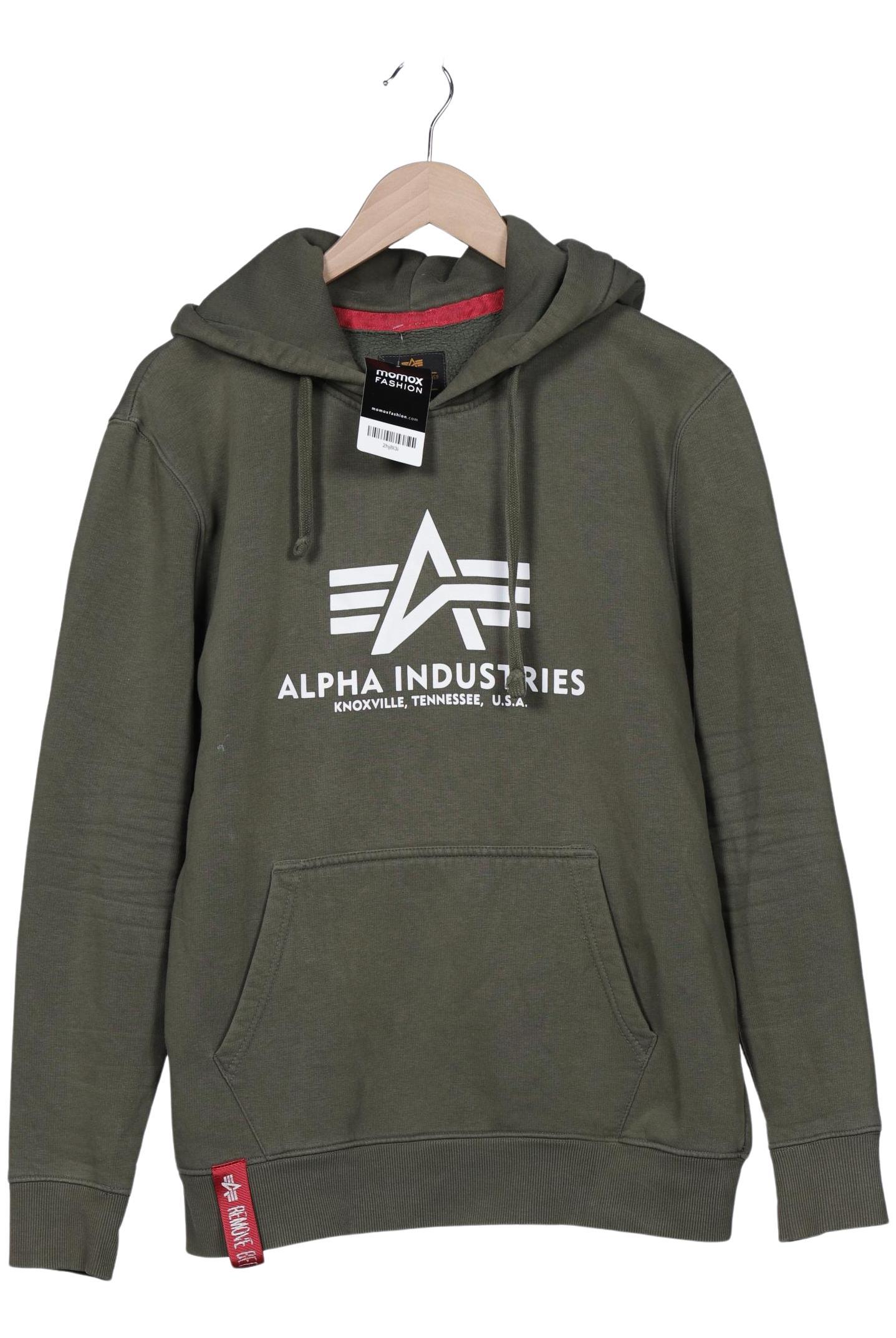 Thumbnail - Alpha industries Herren Kapuzenpullover, grün, Gr. 52