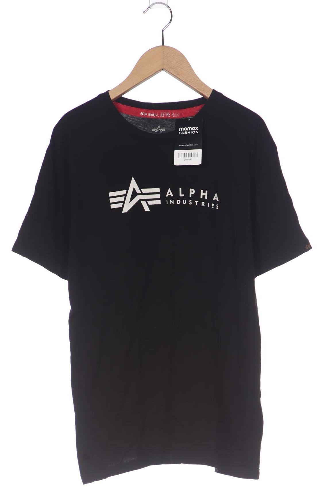

Alpha industries Herren T-Shirt, schwarz, Gr. 52