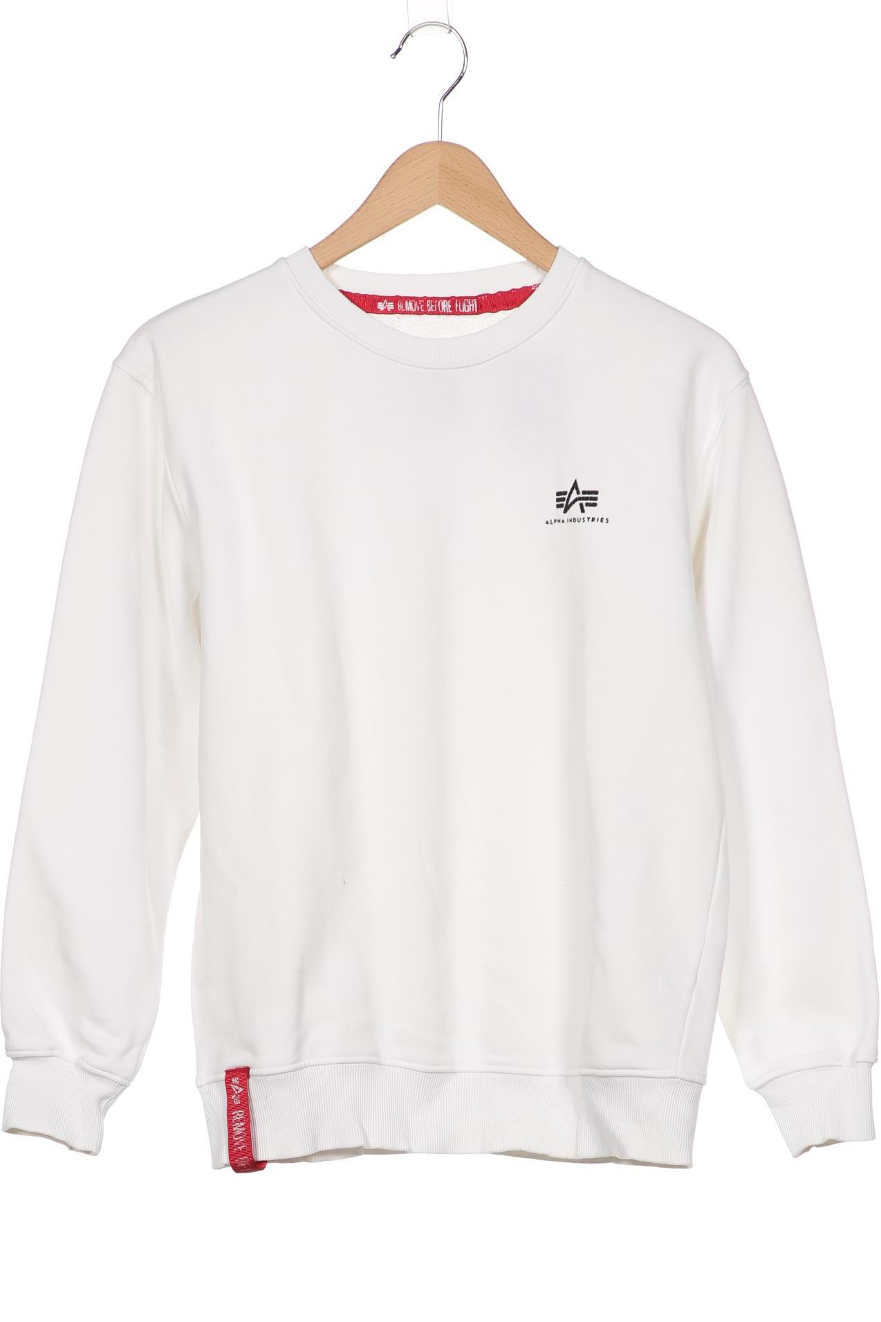 

Alpha industries Herren Sweatshirt, weiß