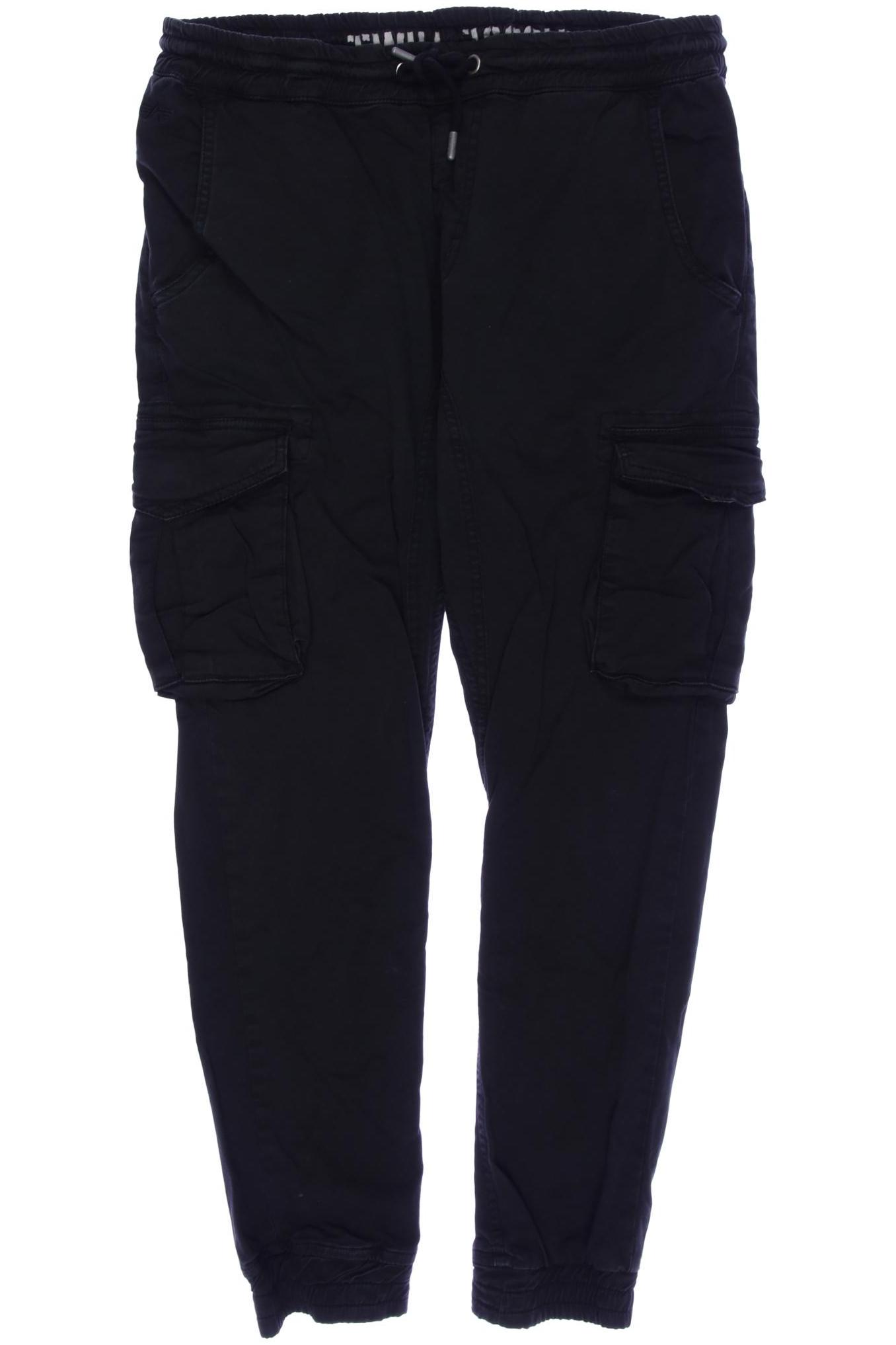 

Alpha industries Herren Stoffhose, schwarz, Gr. 0