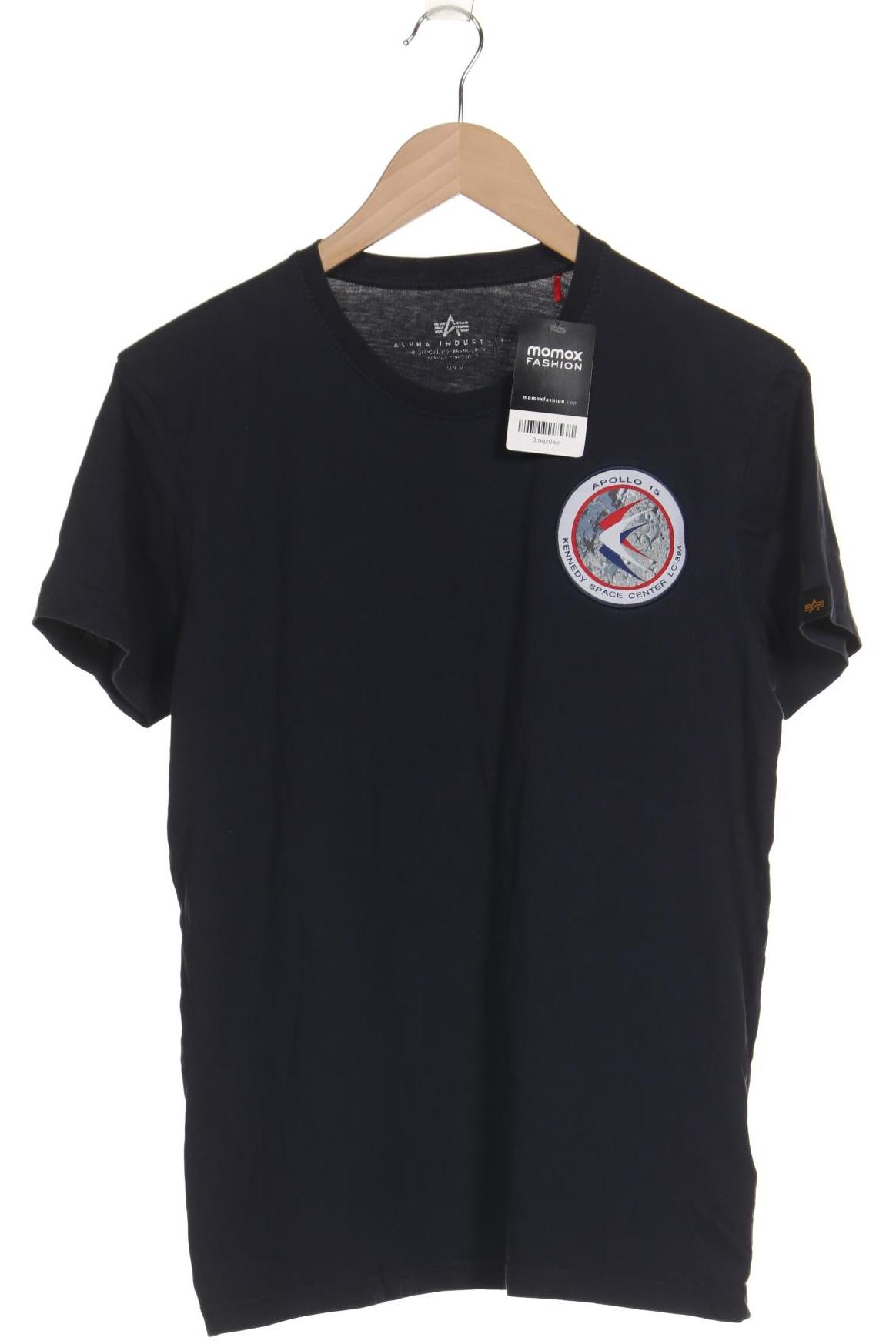 

Alpha industries Herren T-Shirt, marineblau, Gr. 48