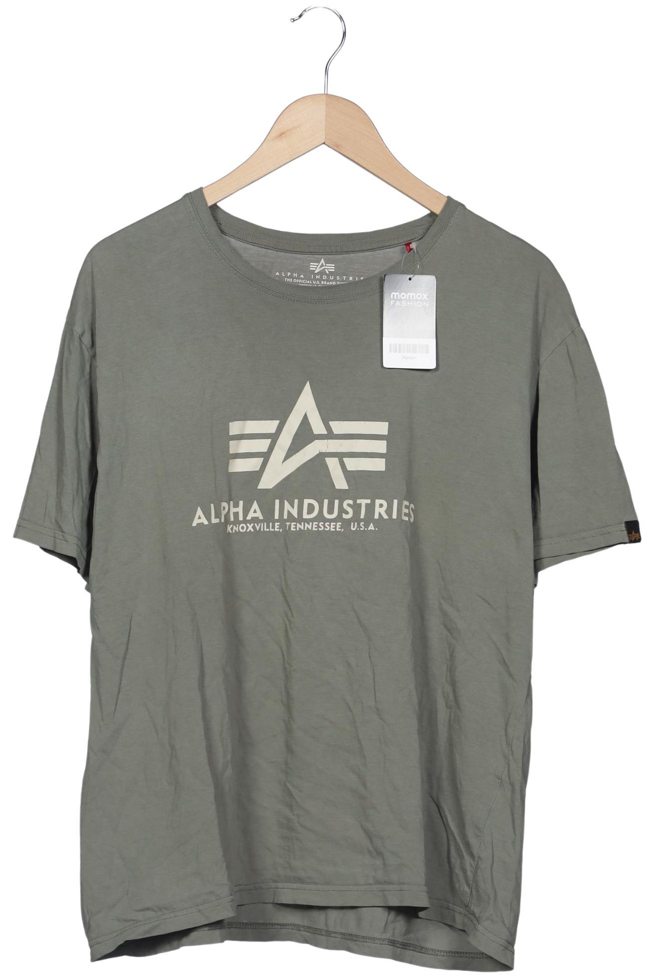 

Alpha industries Herren T-Shirt, grün, Gr. 56