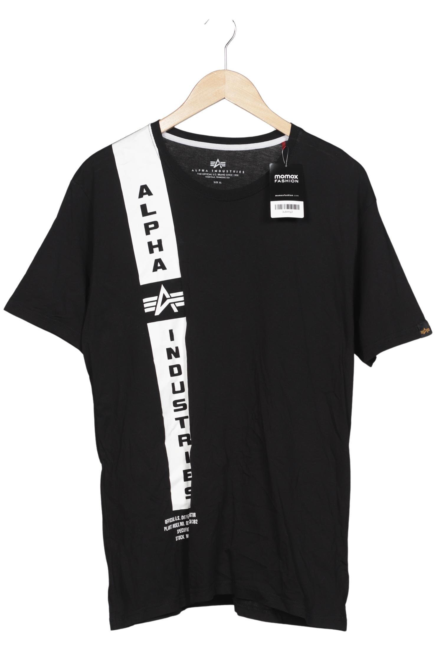 

Alpha industries Herren T-Shirt, schwarz, Gr. 54