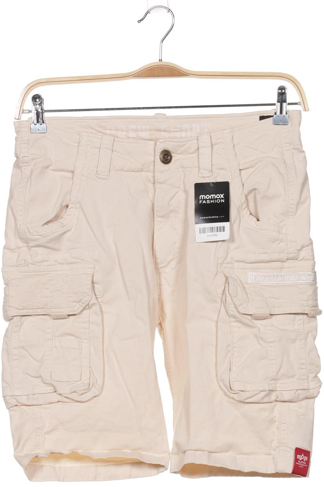 

Alpha industries Herren Shorts, beige, Gr. 30
