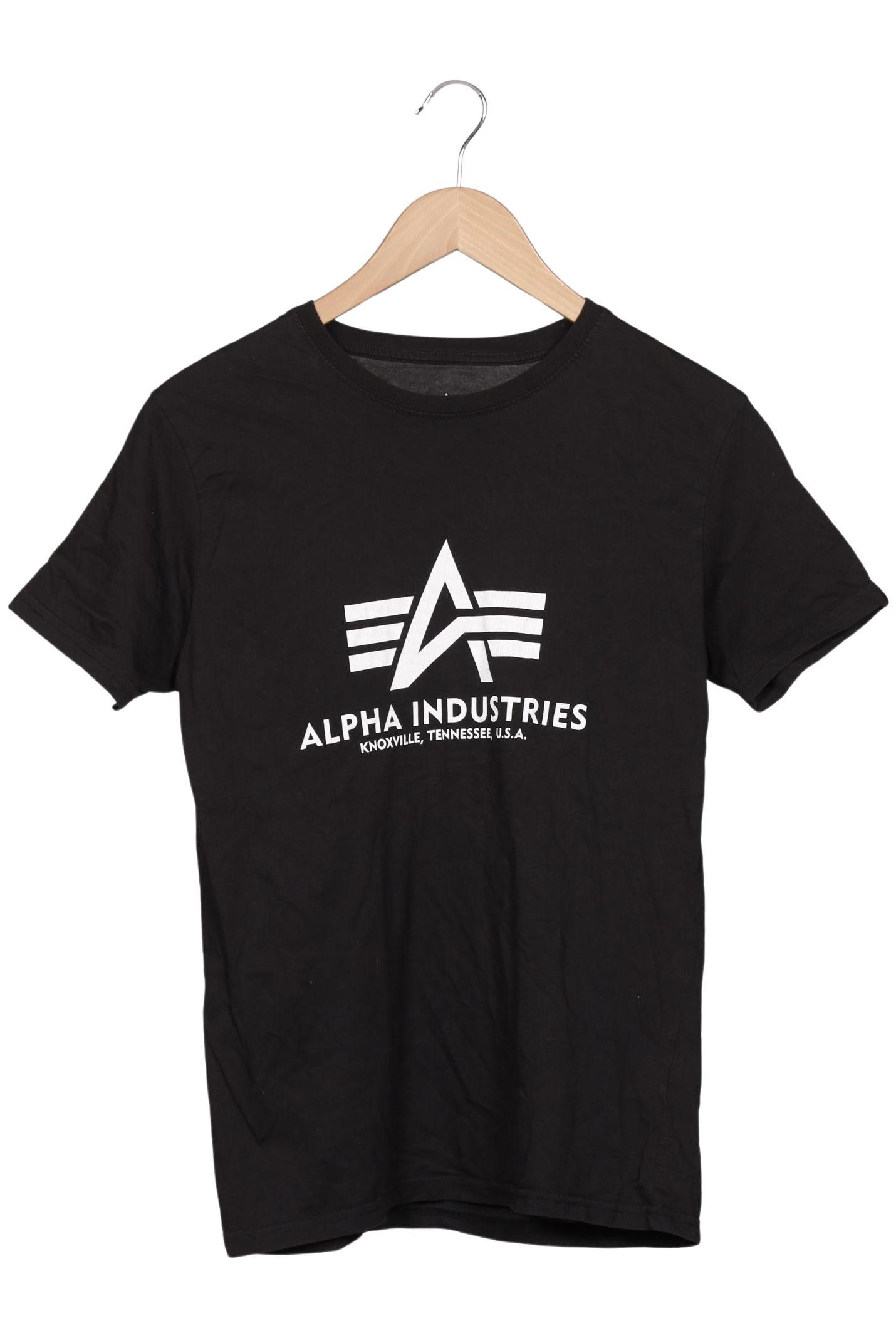 

Alpha industries Herren T-Shirt, schwarz, Gr. 46