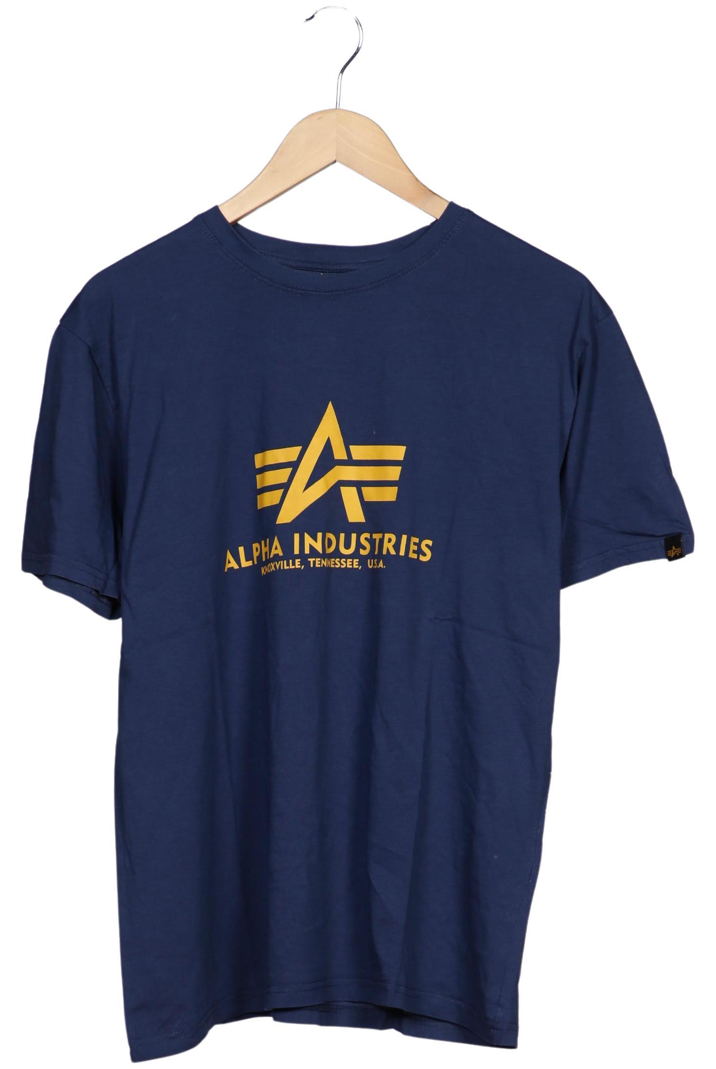 Thumbnail - Alpha industries Herren T-Shirt, marineblau, Gr. 54