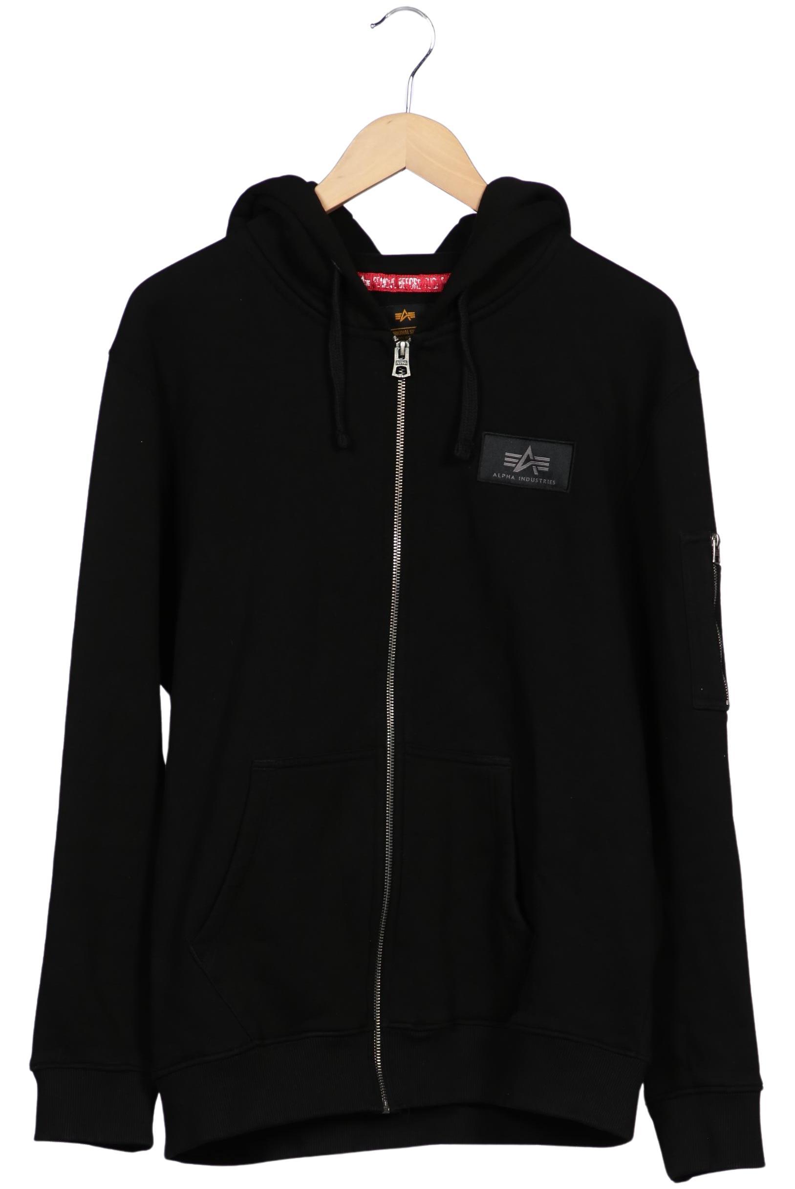 

Alpha industries Herren Kapuzenpullover, schwarz, Gr. 54