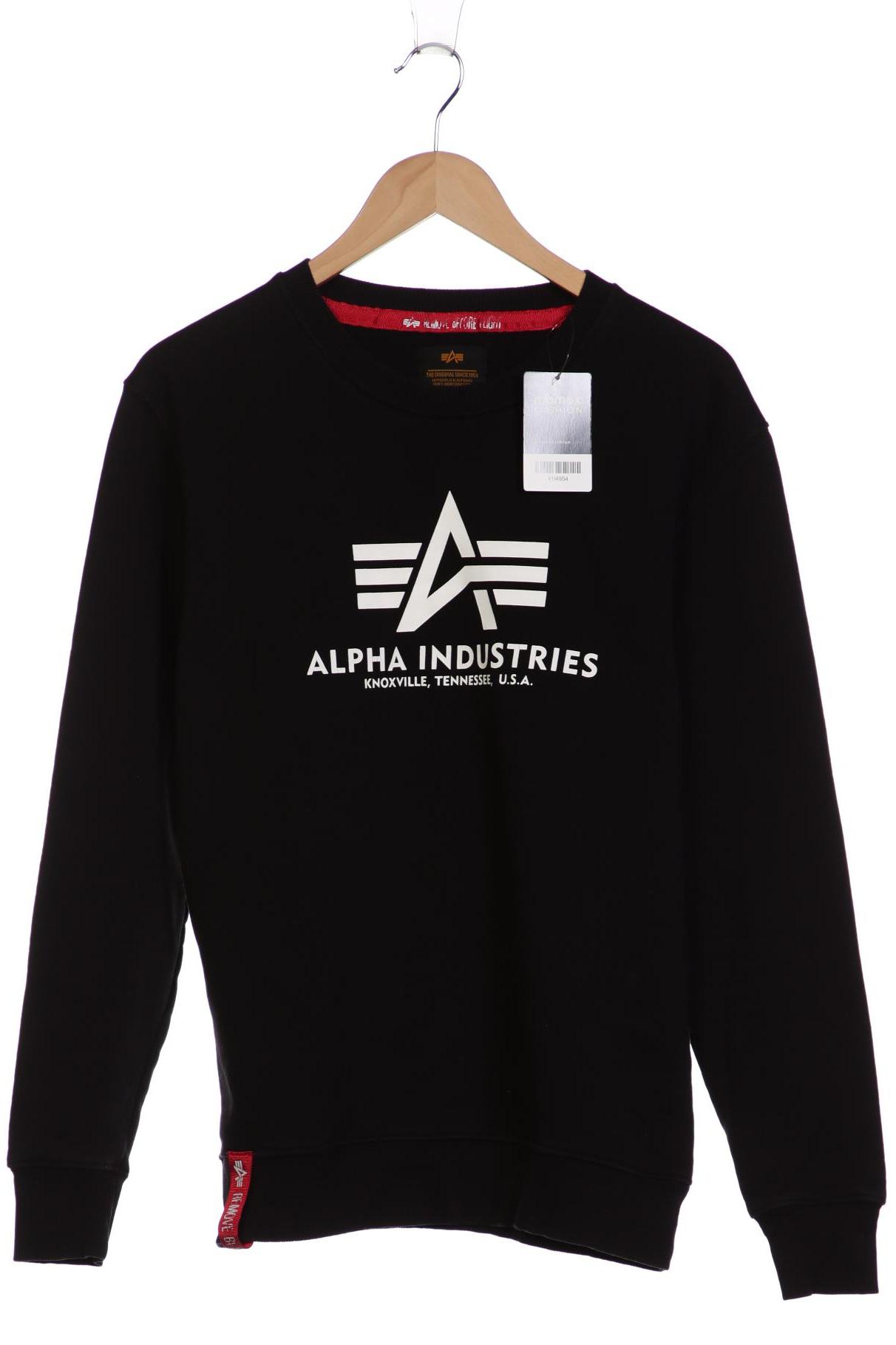 

Alpha industries Herren Kapuzenpullover, schwarz, Gr. 48