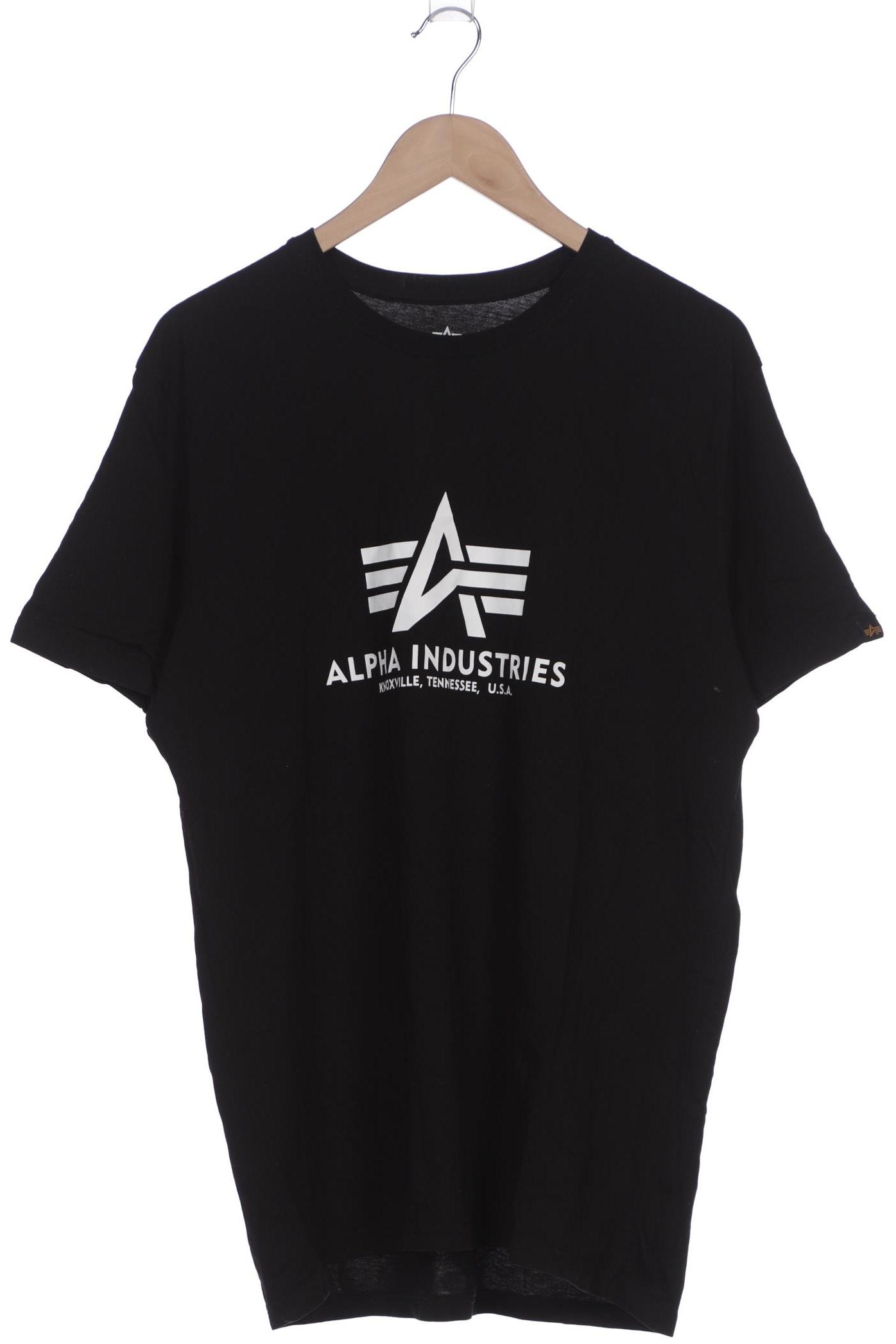 

Alpha industries Herren T-Shirt, schwarz, Gr. 54