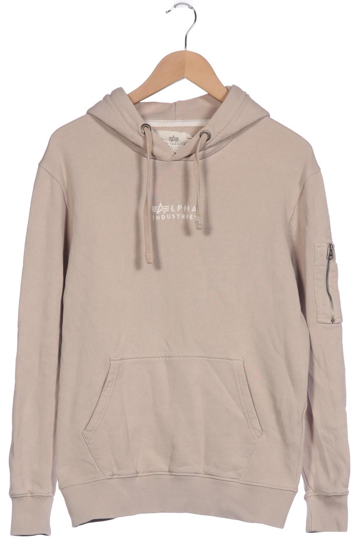 

Alpha industries Herren Kapuzenpullover, beige, Gr. 46