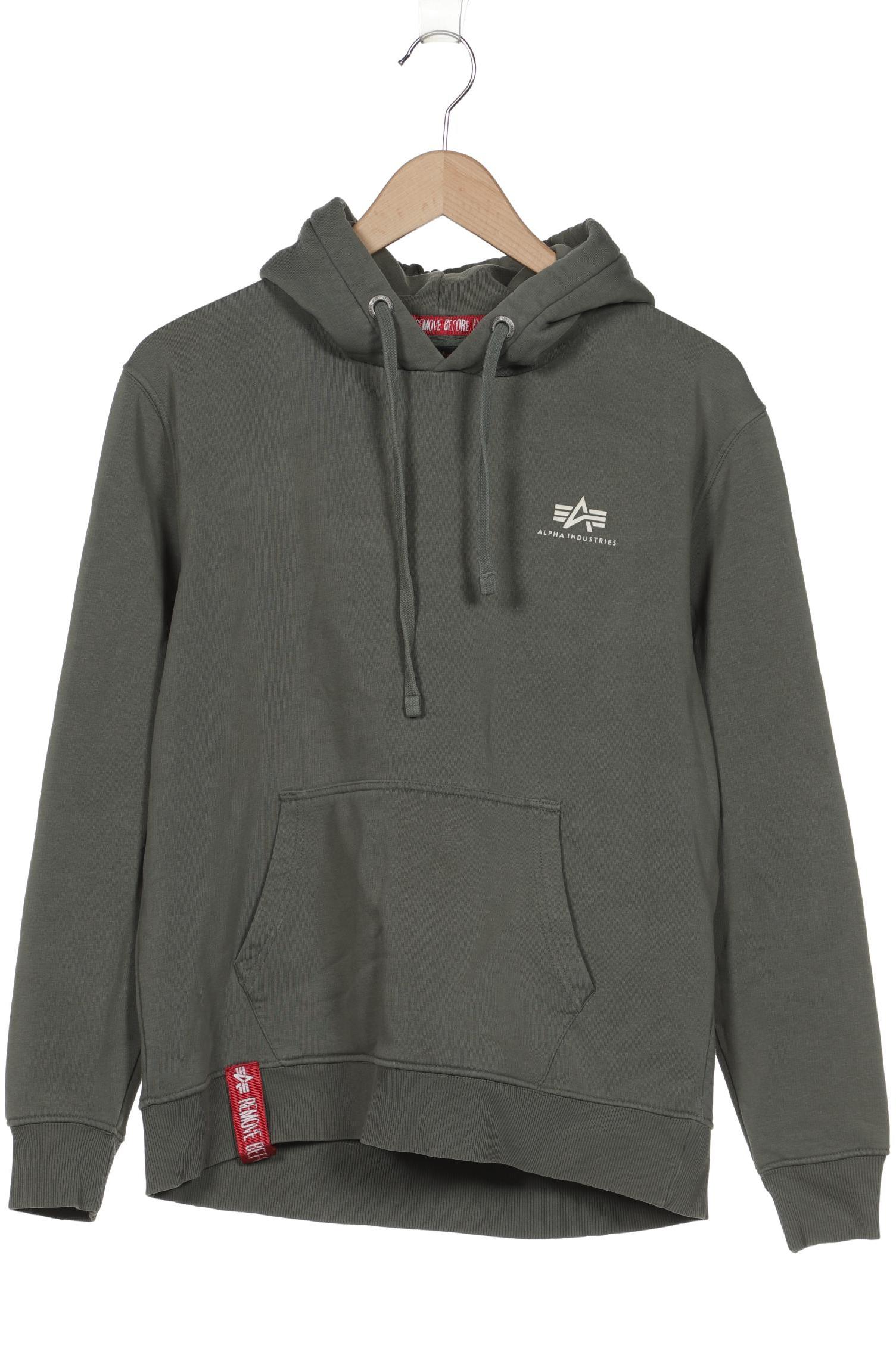 

Alpha industries Herren Kapuzenpullover, grün, Gr. 48