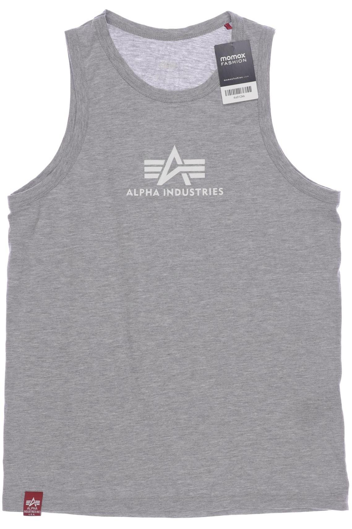 

Alpha industries Herren T-Shirt, grau, Gr. 48