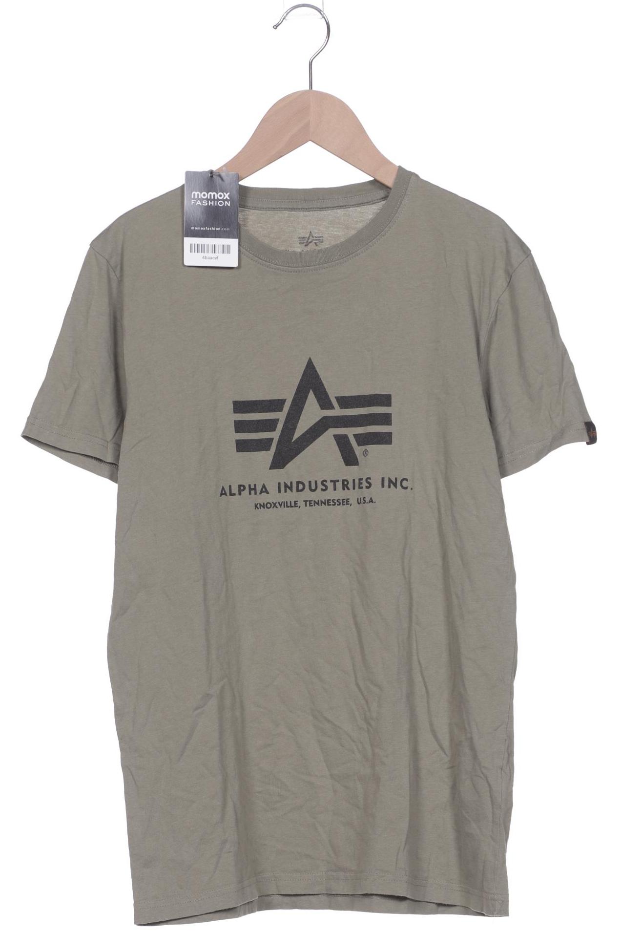 

Alpha industries Herren T-Shirt, grün, Gr. 48