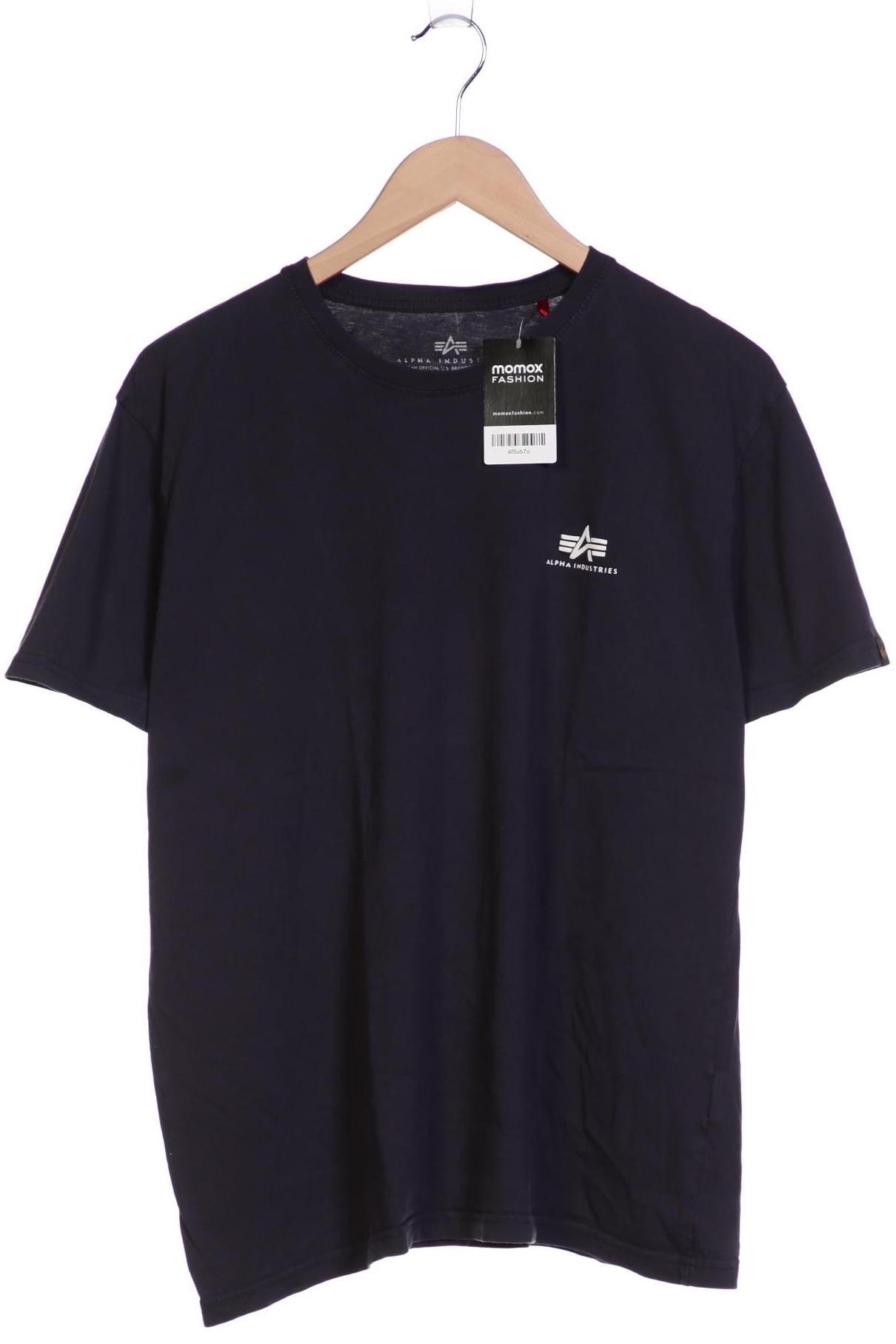 

Alpha industries Herren T-Shirt, marineblau, Gr. 56