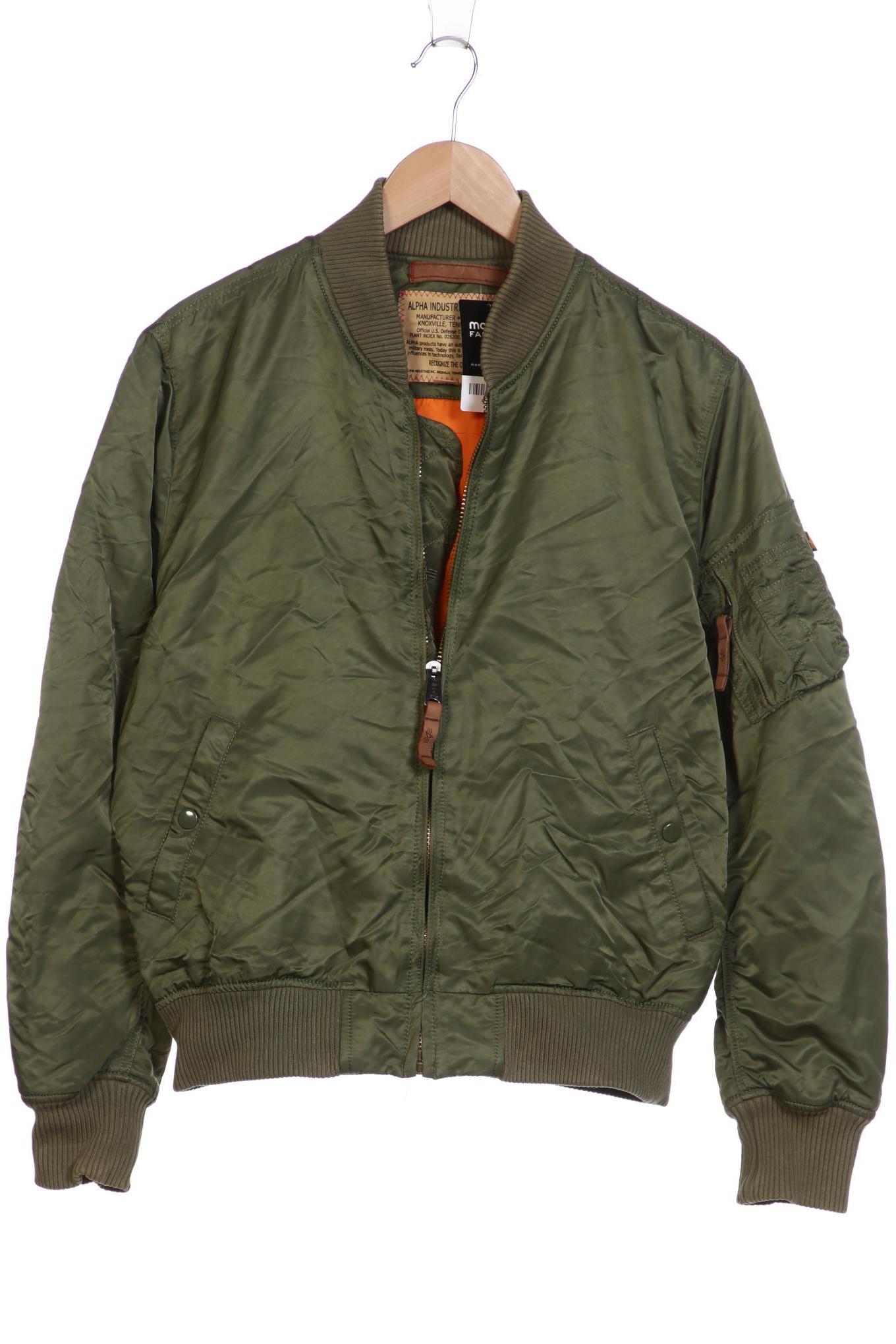 

Alpha industries Herren Jacke, grün, Gr. 52