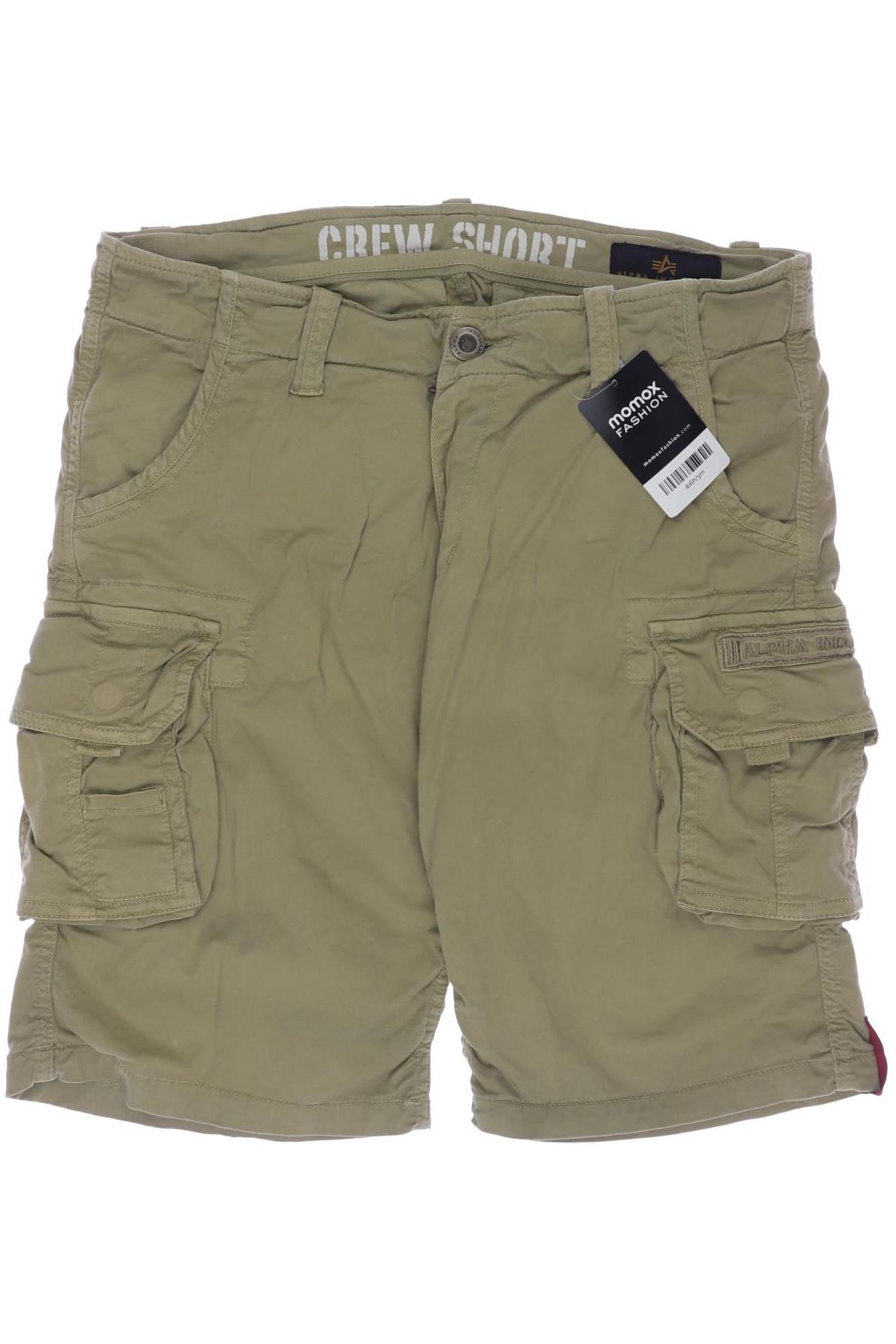 

Alpha industries Herren Shorts, grün, Gr. 50