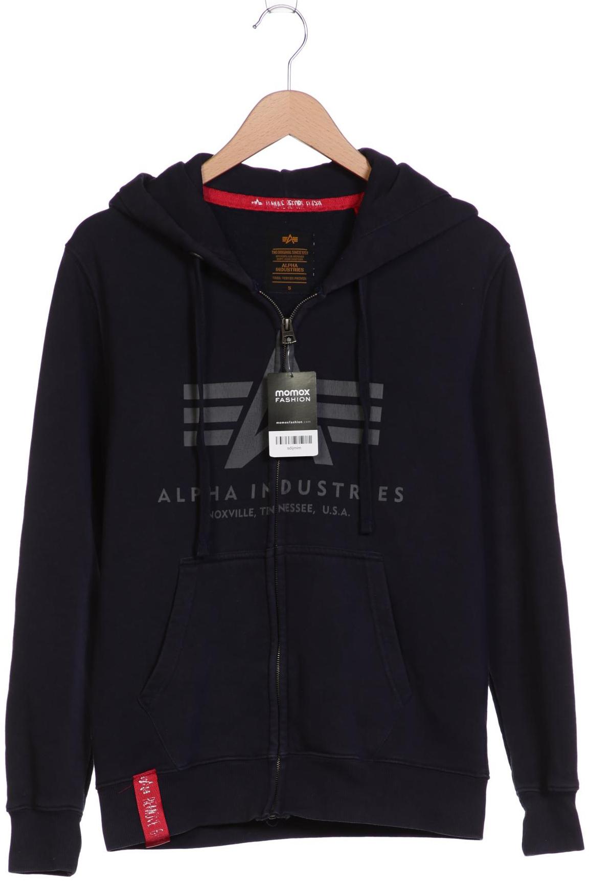 

Alpha industries Herren Kapuzenpullover, marineblau, Gr. 46