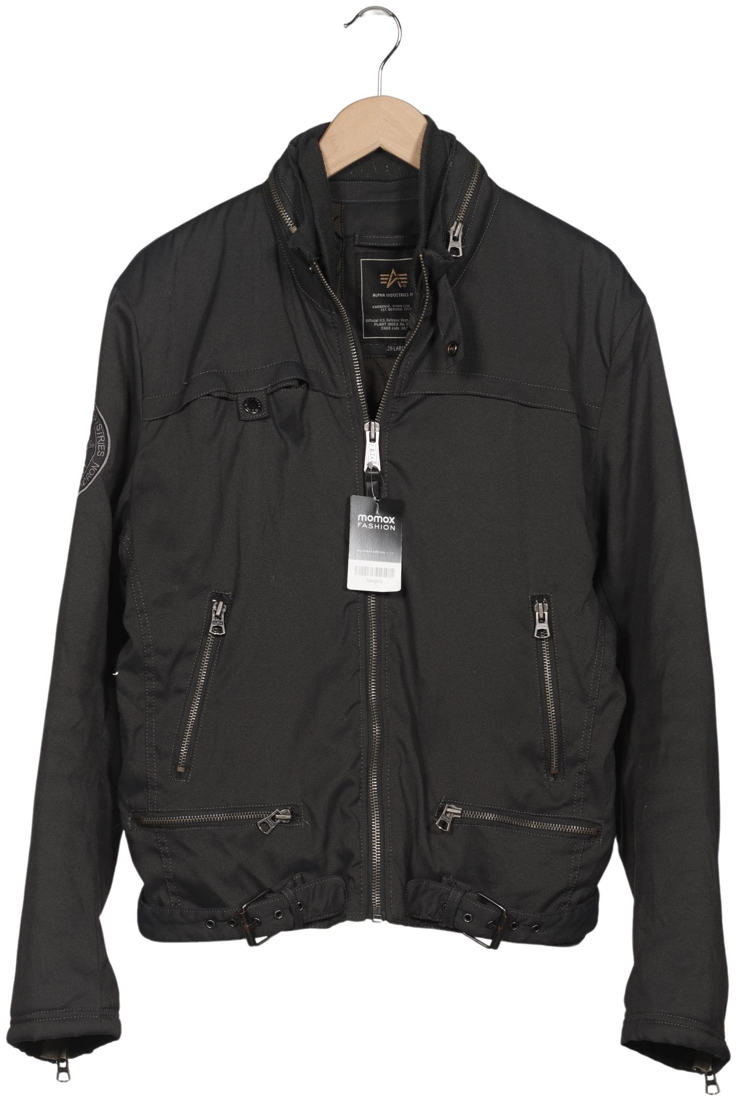 

Alpha industries Herren Jacke, schwarz, Gr. 56