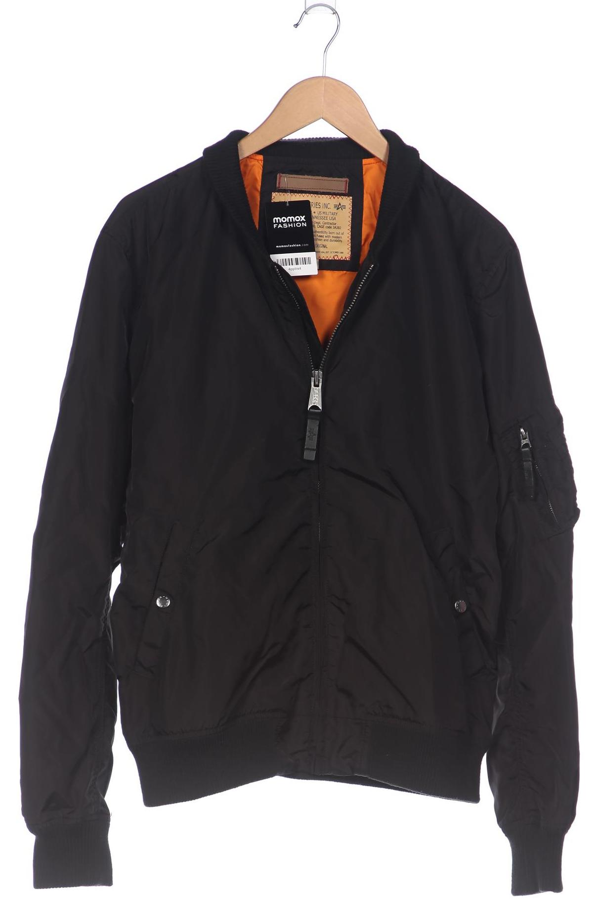 

Alpha industries Herren Jacke, schwarz, Gr. 54
