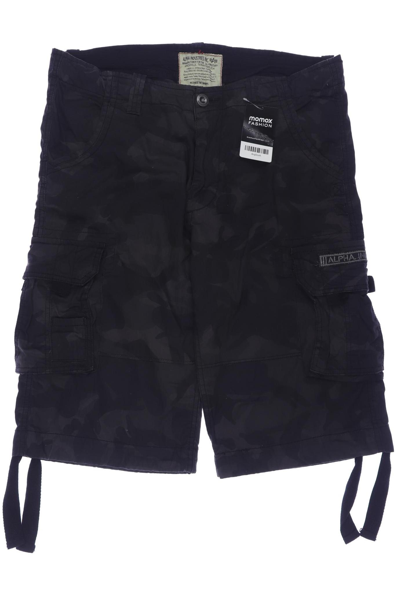 

Alpha industries Herren Shorts, schwarz, Gr. 32