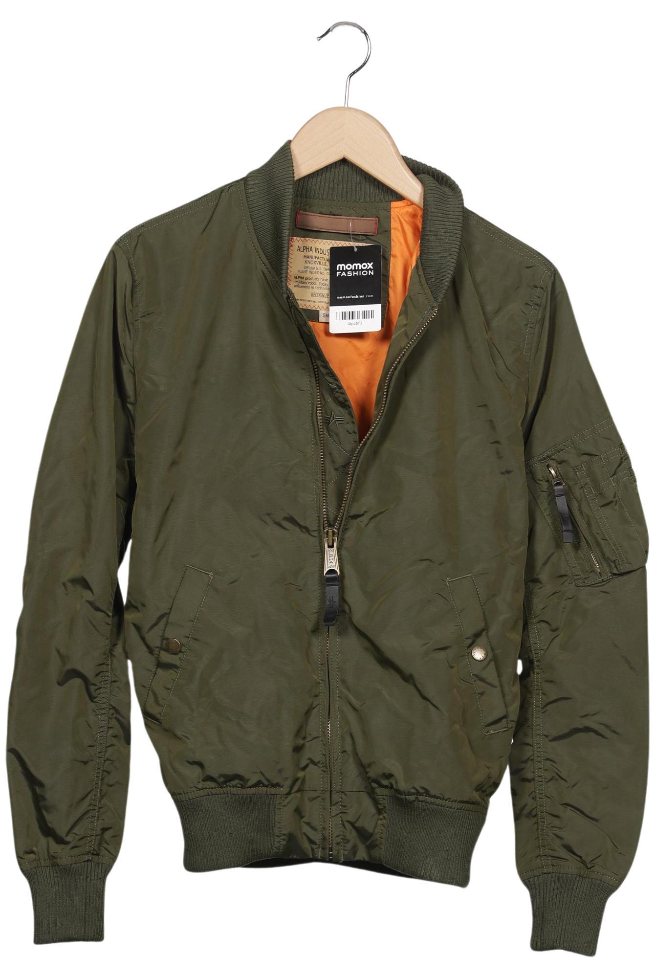 

Alpha industries Herren Jacke, grün, Gr. 46
