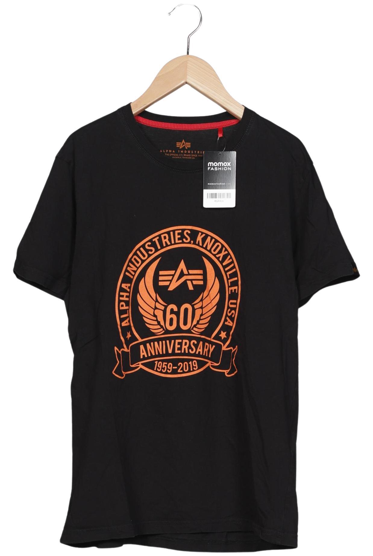 

Alpha industries Herren T-Shirt, schwarz, Gr. 48
