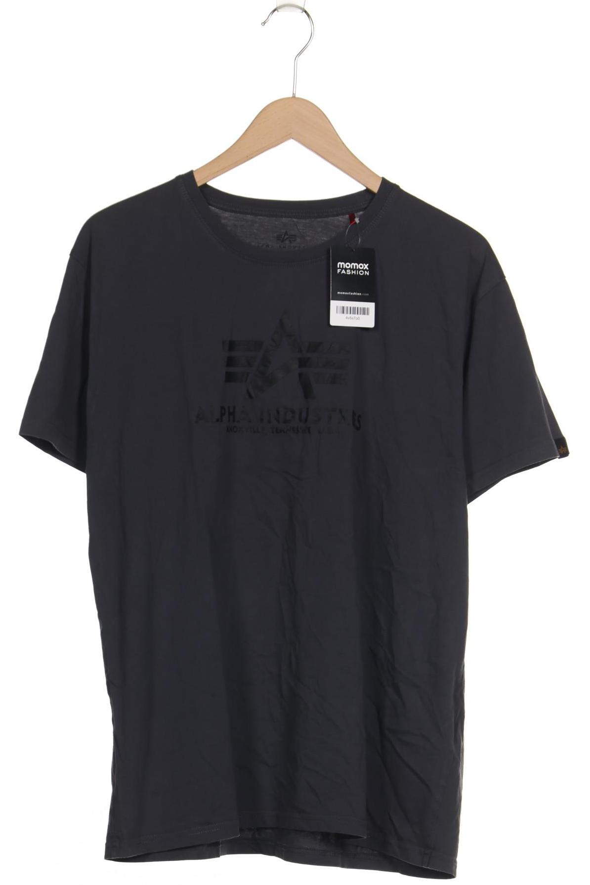 

Alpha industries Herren T-Shirt, grau, Gr. 58