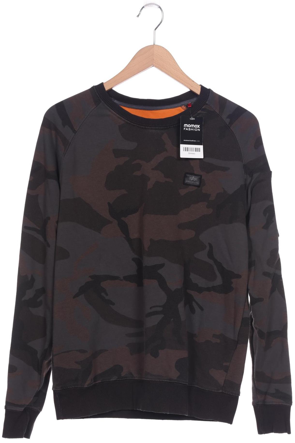 

Alpha industries Herren Sweatshirt, braun, Gr. 48