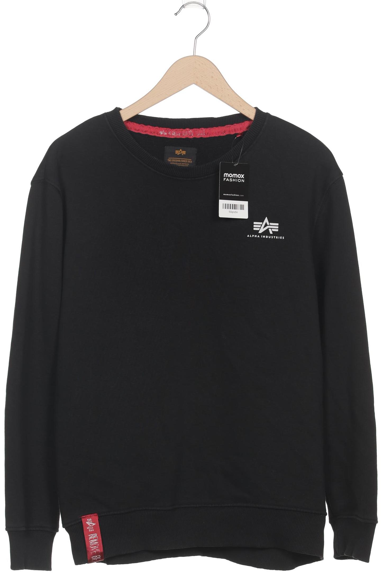 

Alpha industries Herren Sweatshirt, schwarz, Gr. 52