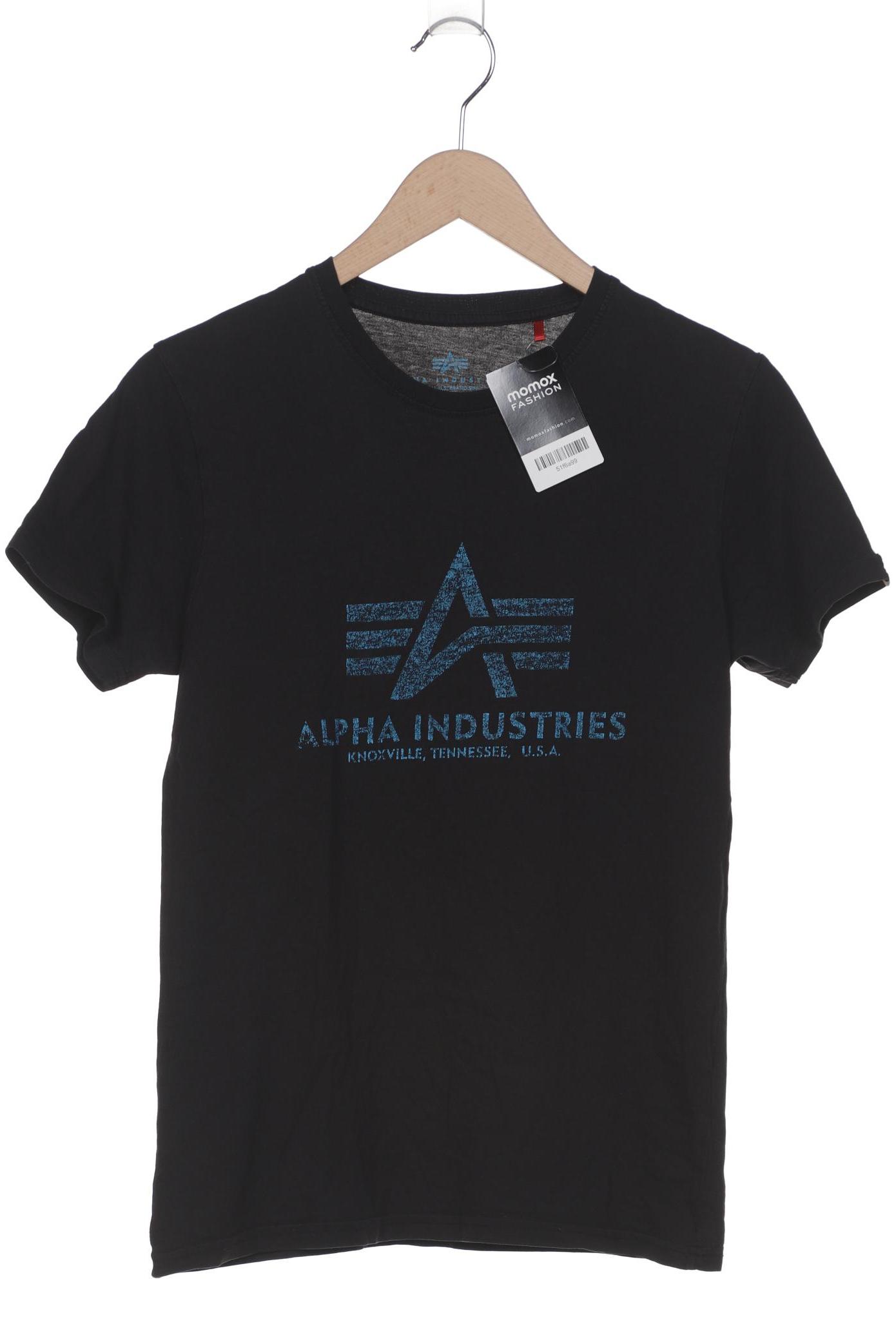 

Alpha industries Herren T-Shirt, schwarz, Gr. 44