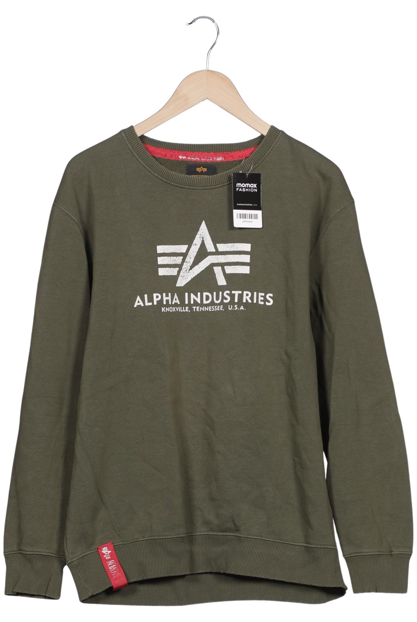 

Alpha industries Herren Sweatshirt, grün, Gr. 54