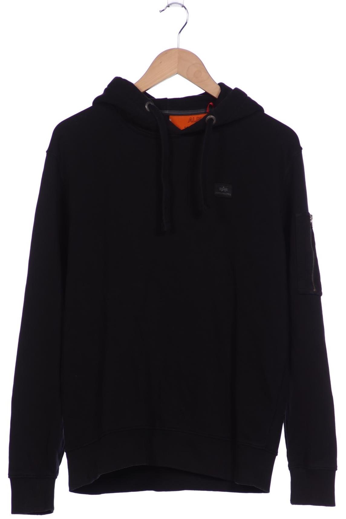 

Alpha industries Herren Kapuzenpullover, schwarz, Gr. 52