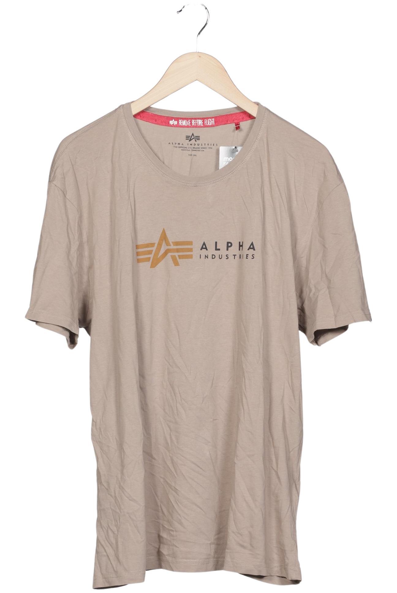 Thumbnail - Alpha industries Herren T-Shirt, beige, Gr. 58