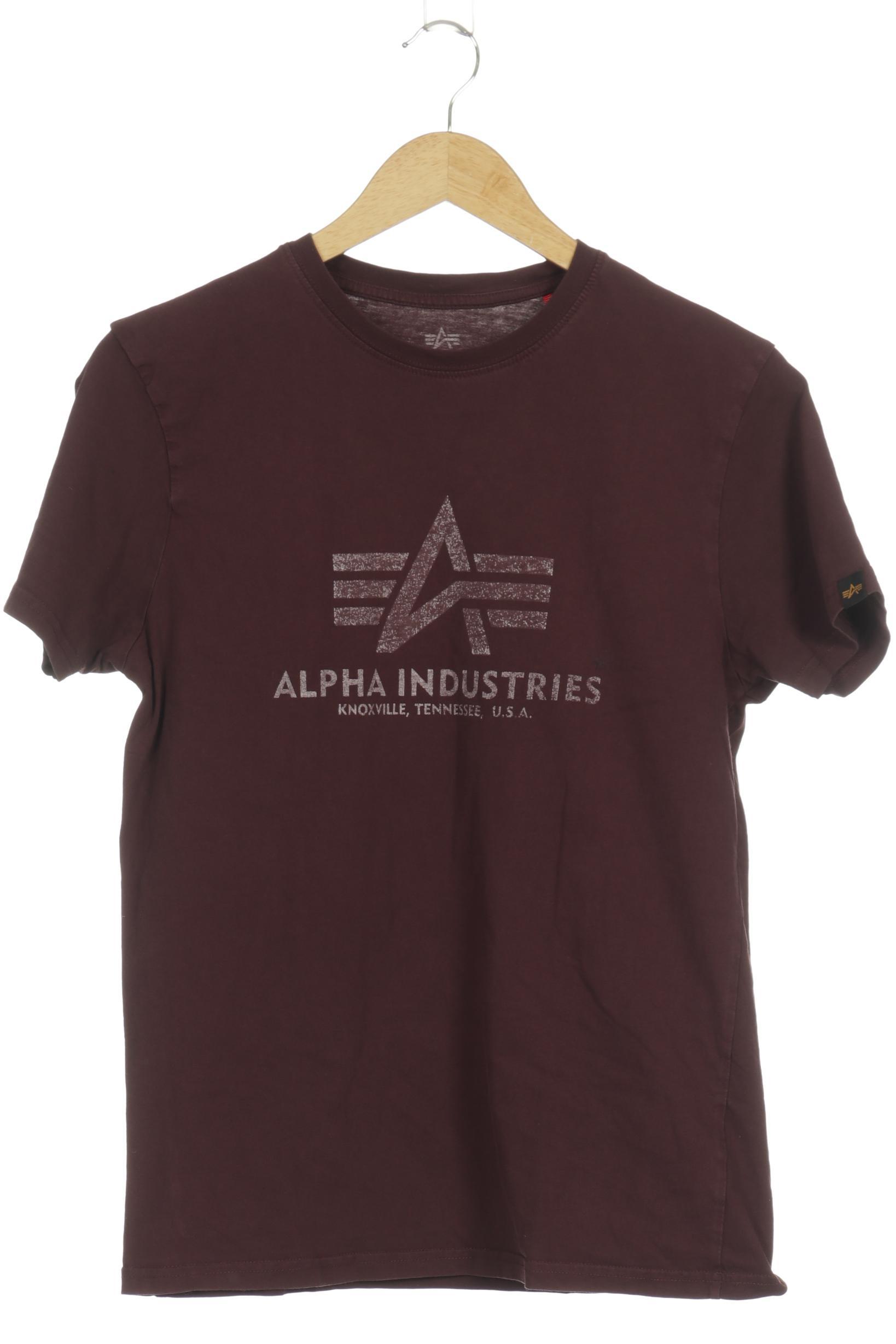 

Alpha industries Herren T-Shirt, rot, Gr.