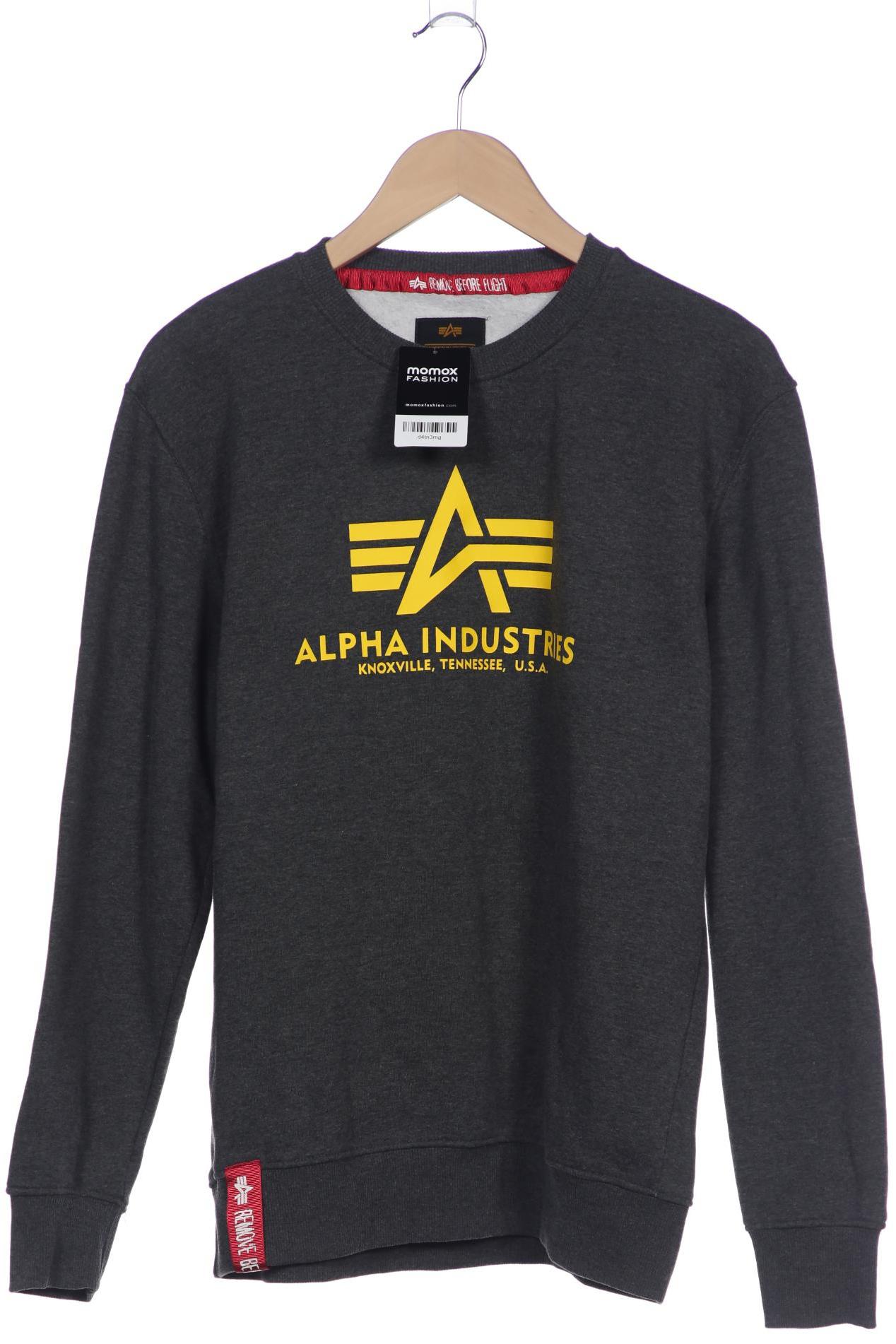 

Alpha industries Herren Sweatshirt, grau, Gr. 48