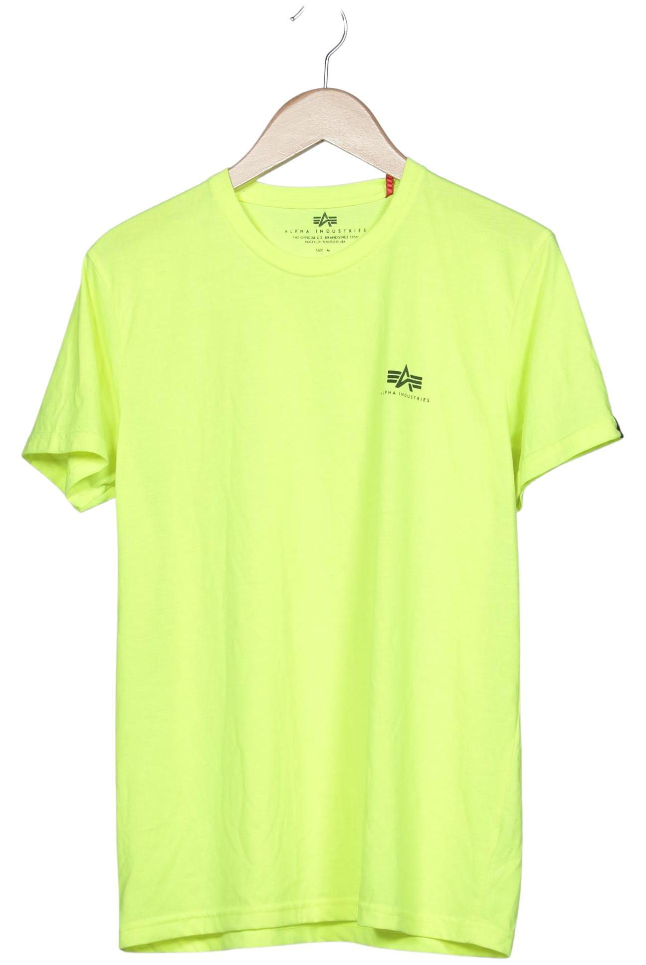 

Alpha industries Herren T-Shirt, neon, Gr. 48