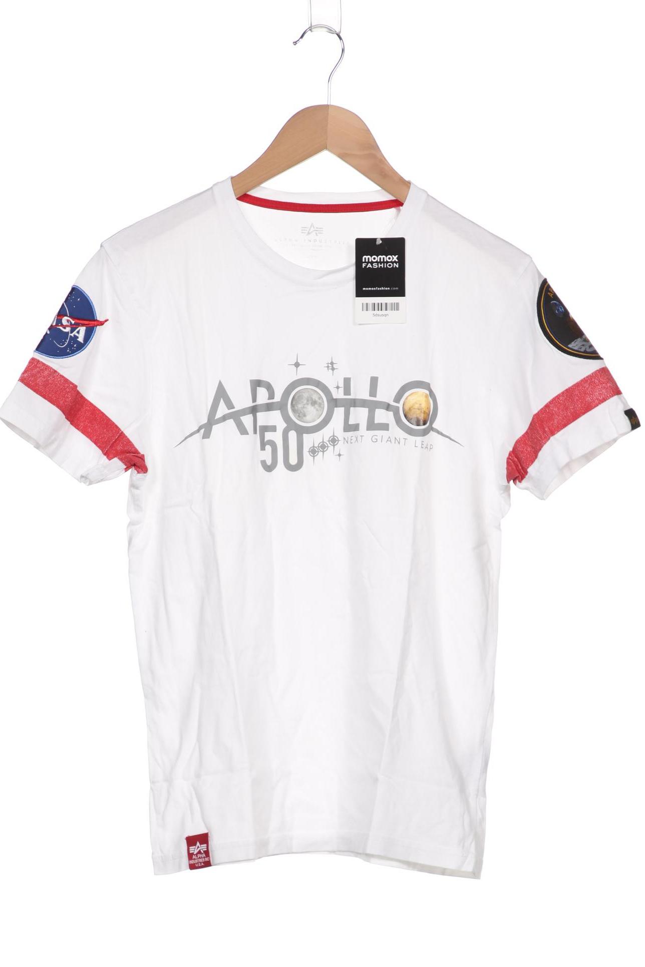 

Alpha industries Herren T-Shirt, weiß