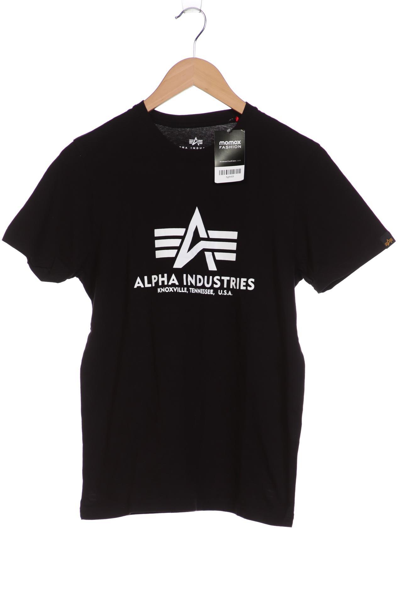 

Alpha industries Herren T-Shirt, schwarz, Gr. 46