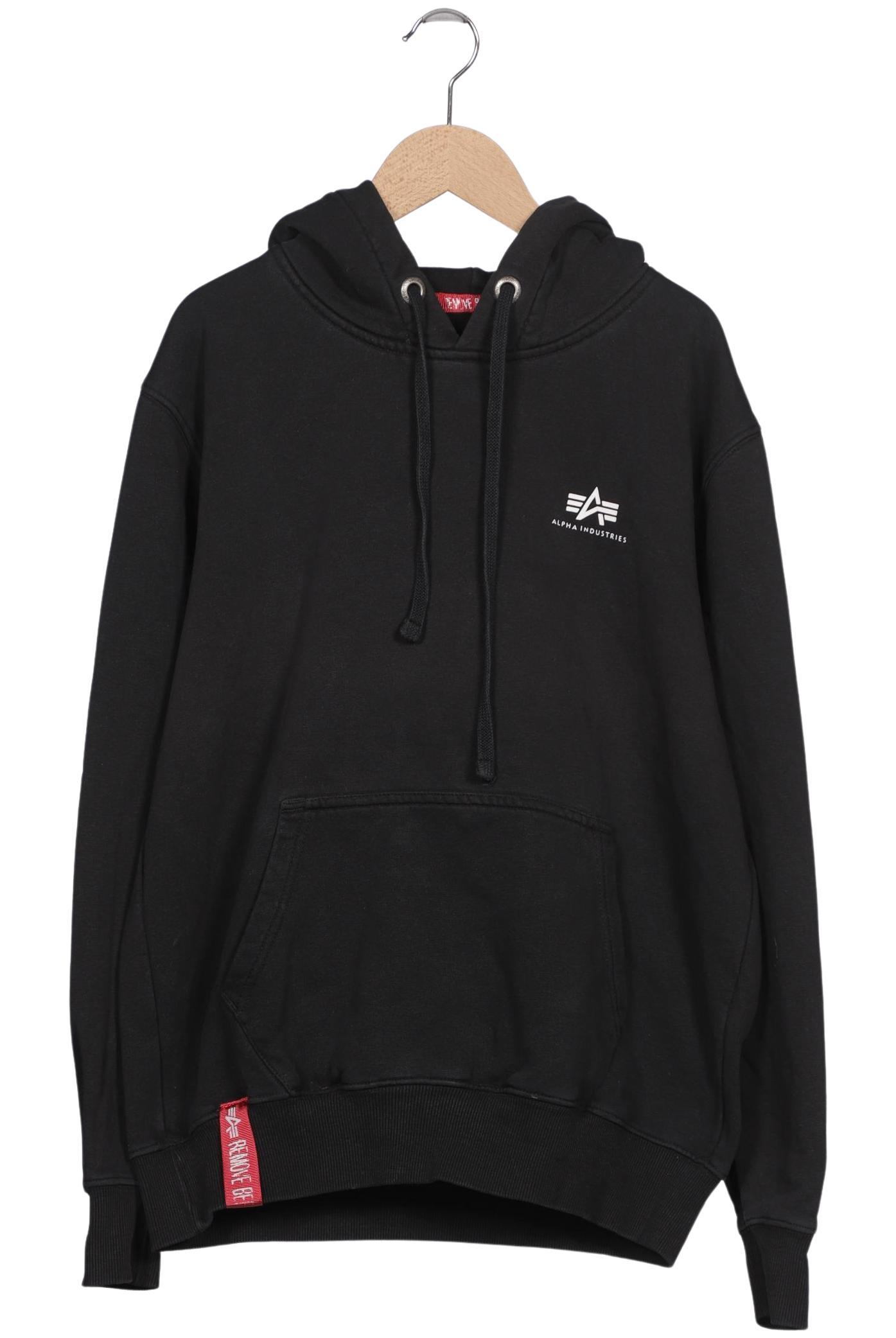 

Alpha industries Herren Kapuzenpullover, marineblau, Gr. 48