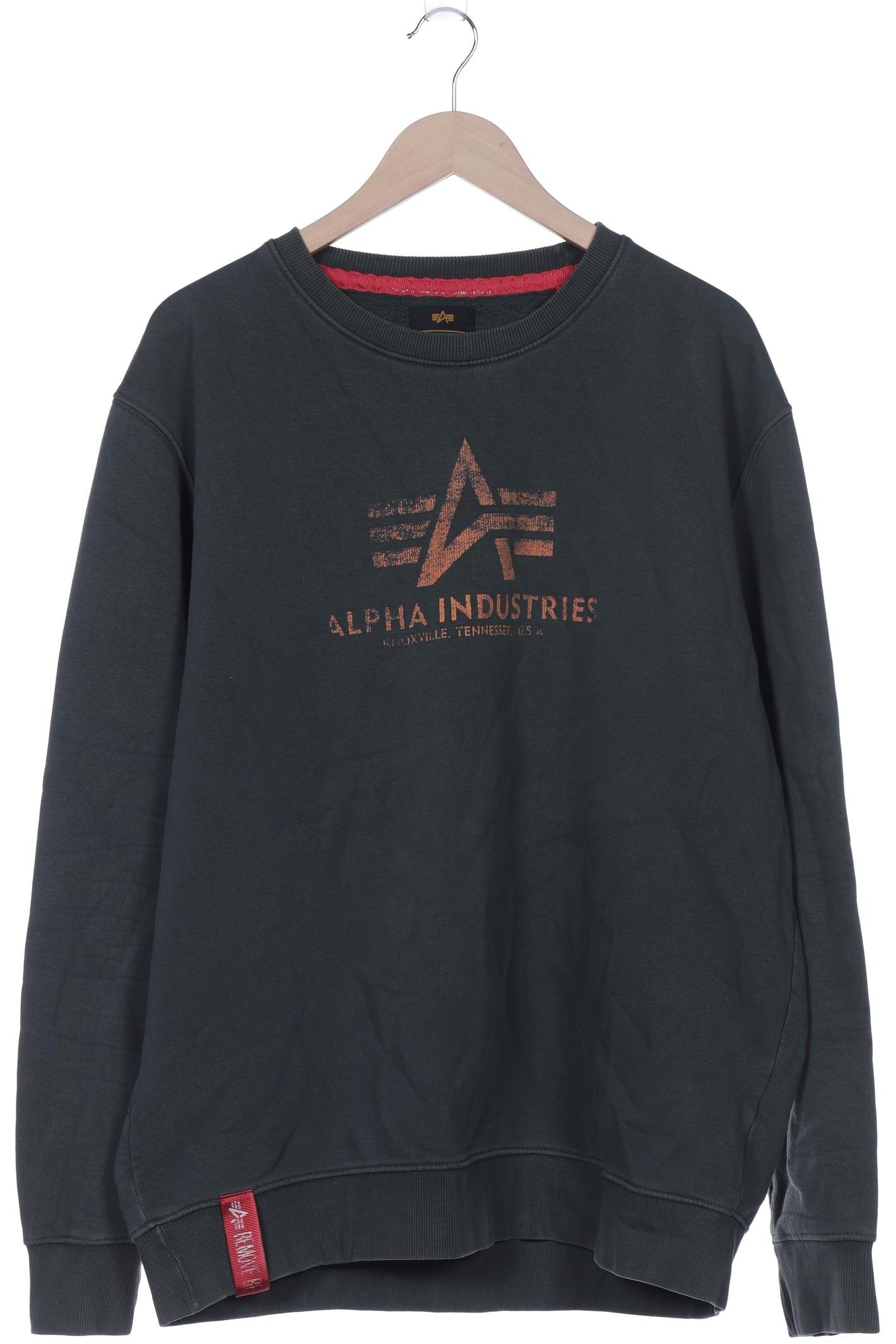 

Alpha industries Herren Sweatshirt, grün, Gr. 58