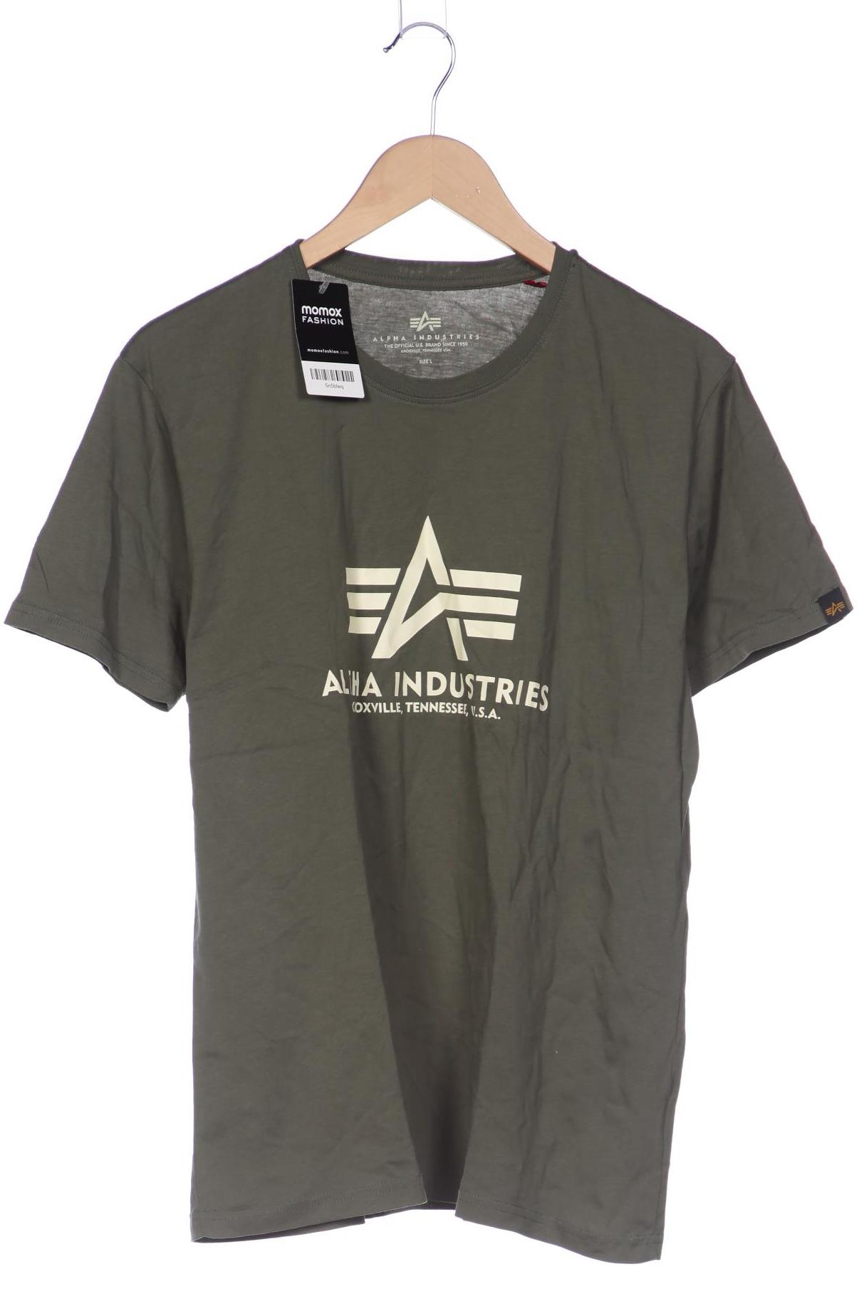 

Alpha industries Herren T-Shirt, grün, Gr. 52