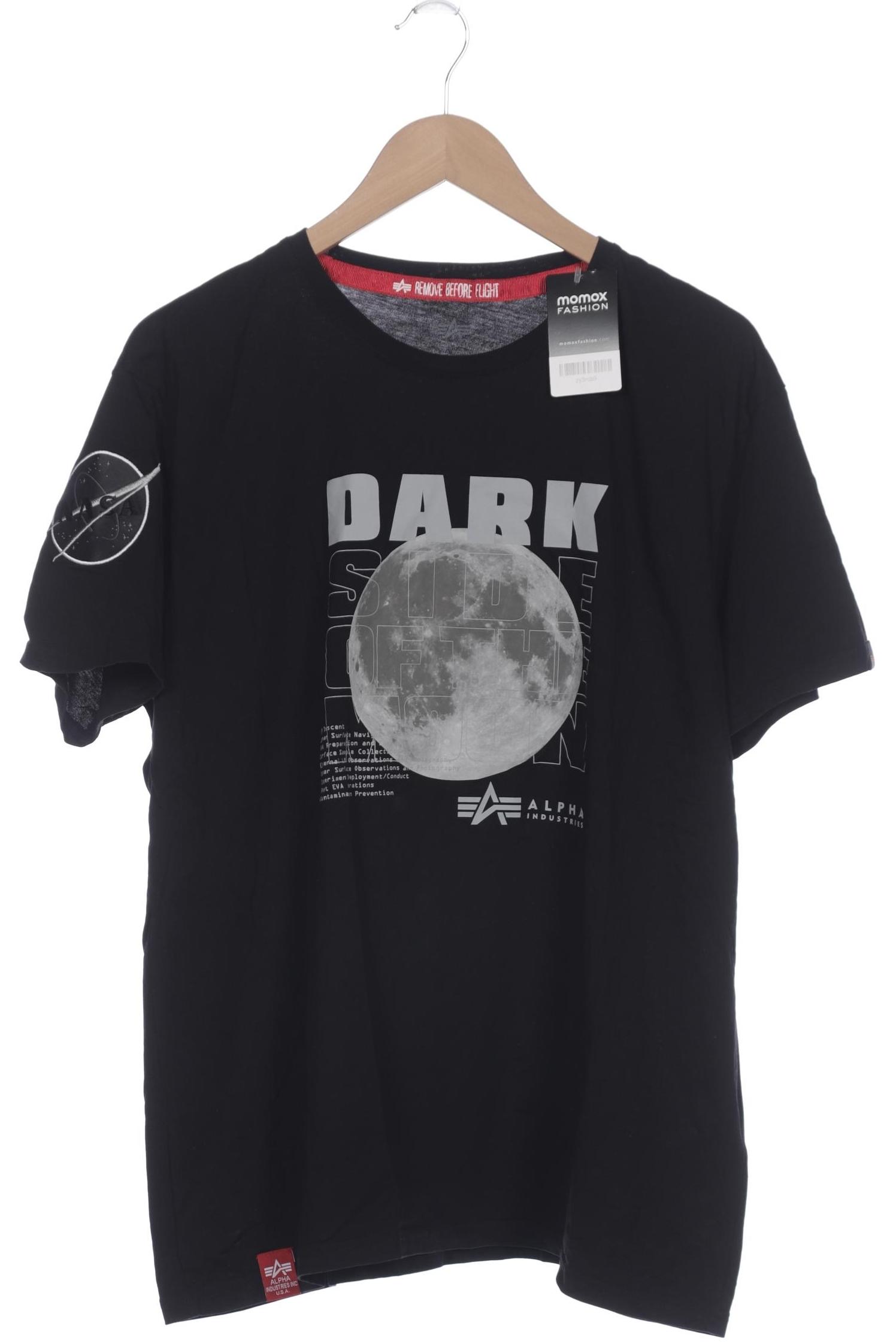 

Alpha industries Herren T-Shirt, schwarz, Gr. 56