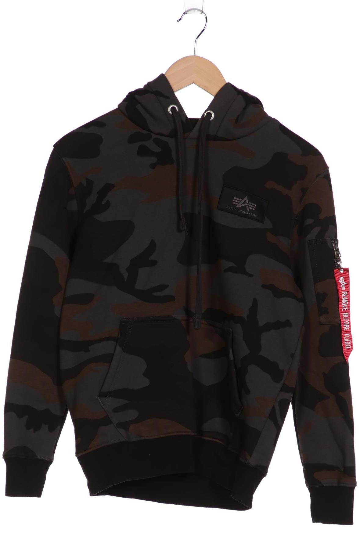 

Alpha industries Herren Kapuzenpullover, grau, Gr. 44