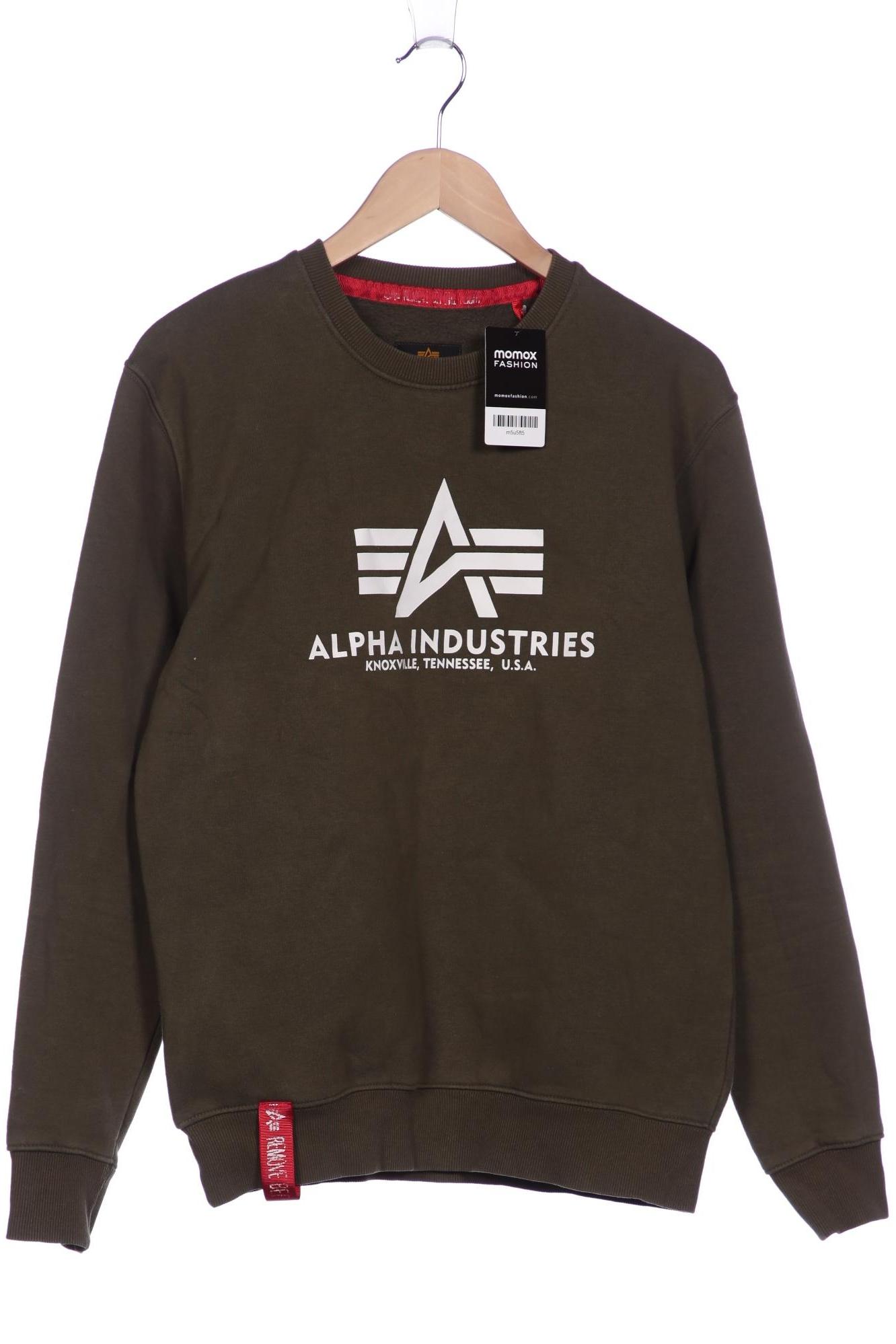 

Alpha industries Herren Sweatshirt, grün, Gr. 48