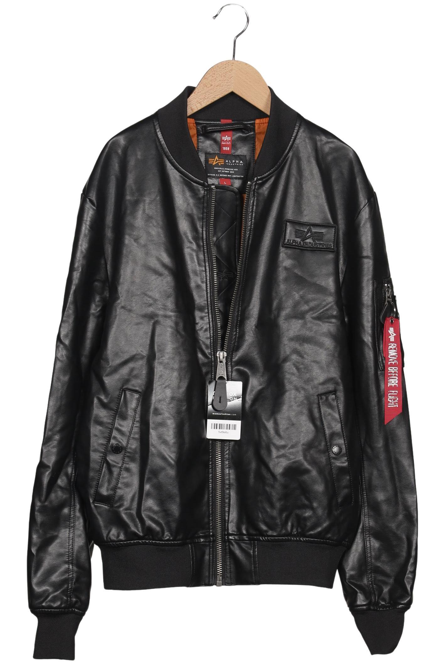 

Alpha industries Herren Jacke, schwarz, Gr. 52
