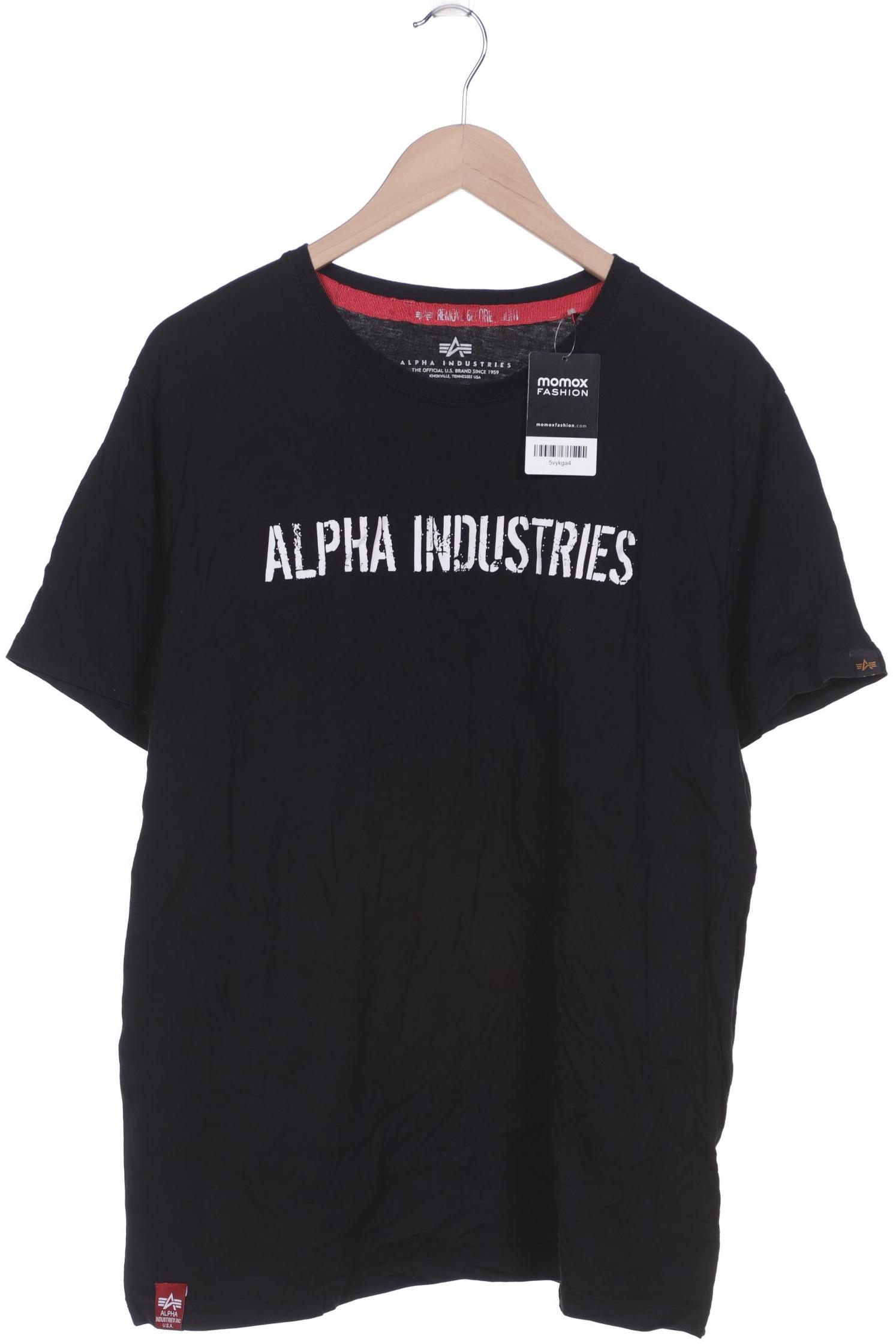 

Alpha industries Herren T-Shirt, schwarz
