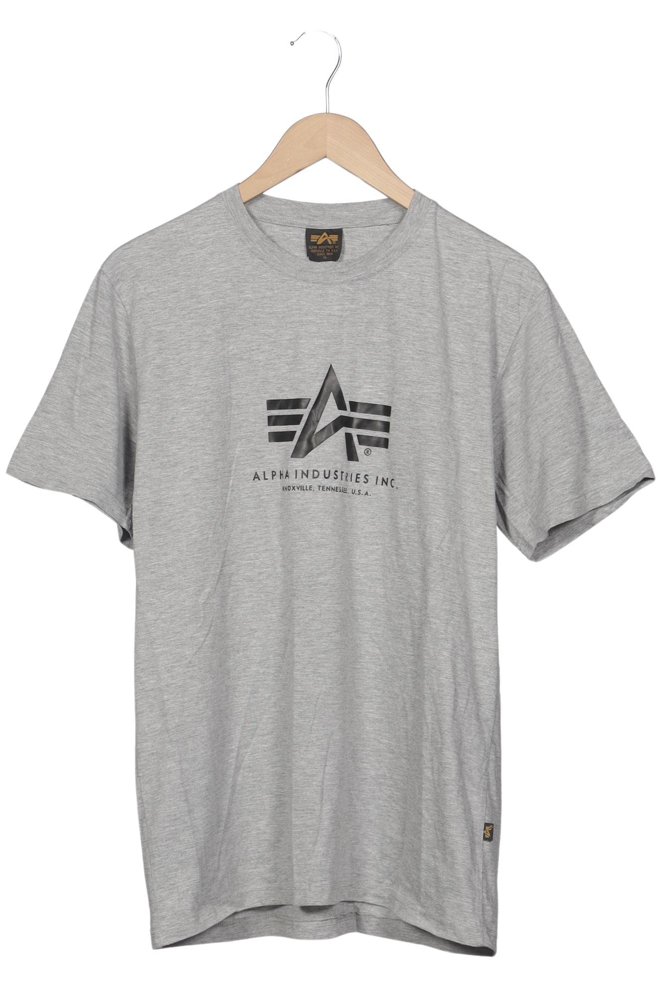 

Alpha industries Herren T-Shirt, grau, Gr. 54